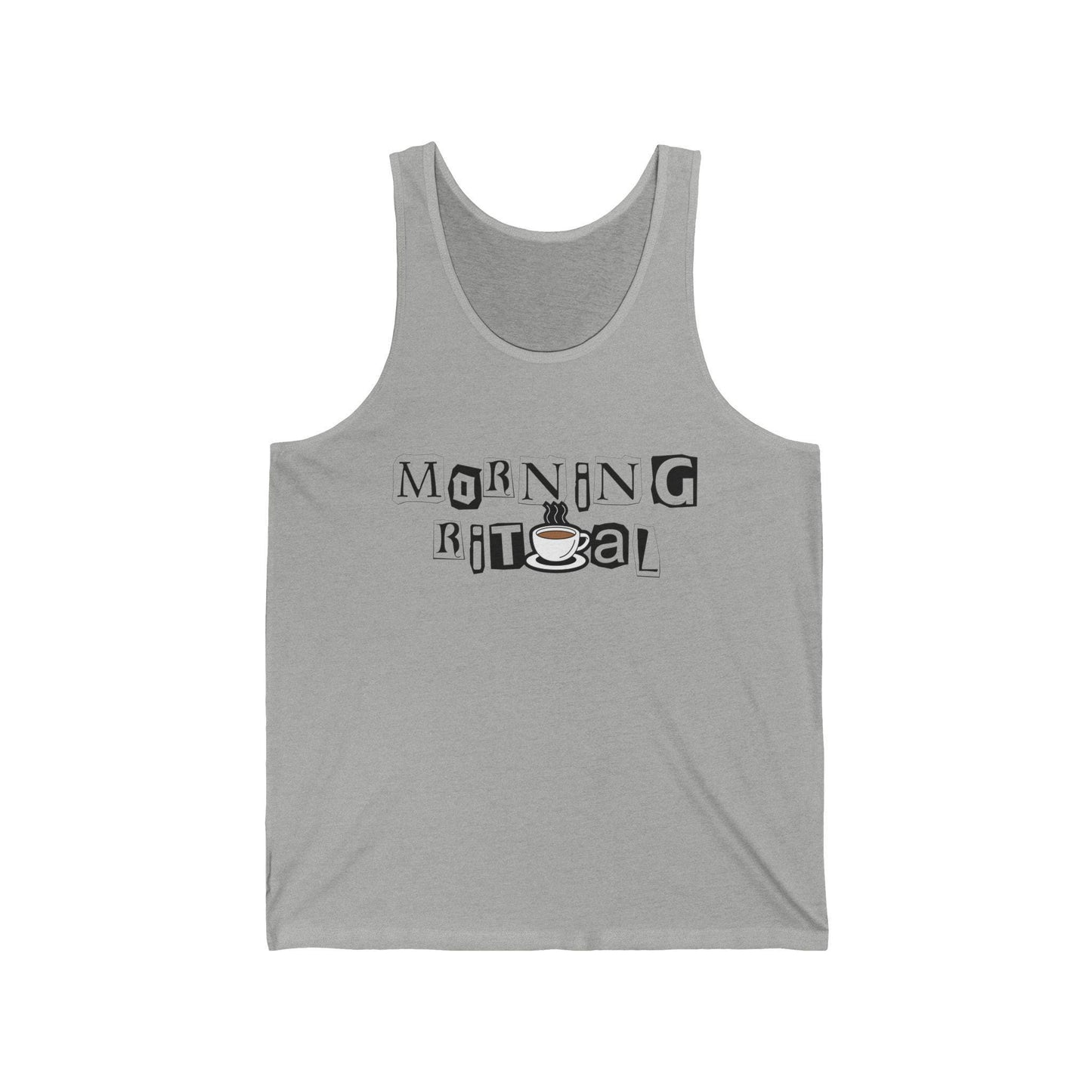 Morning Ritual Coffee Tank Top, Coffee Lover Shirt