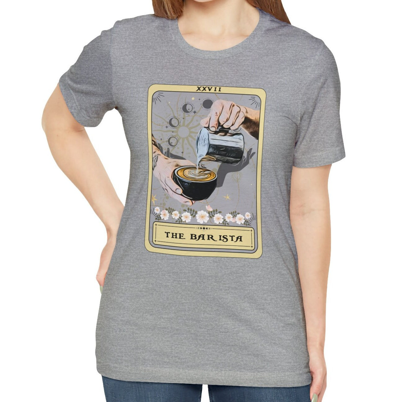 Barista Shirt, Barista Tarot Card Shirt, Barista Gifts Coffee Lover Gift Coffee Shirt