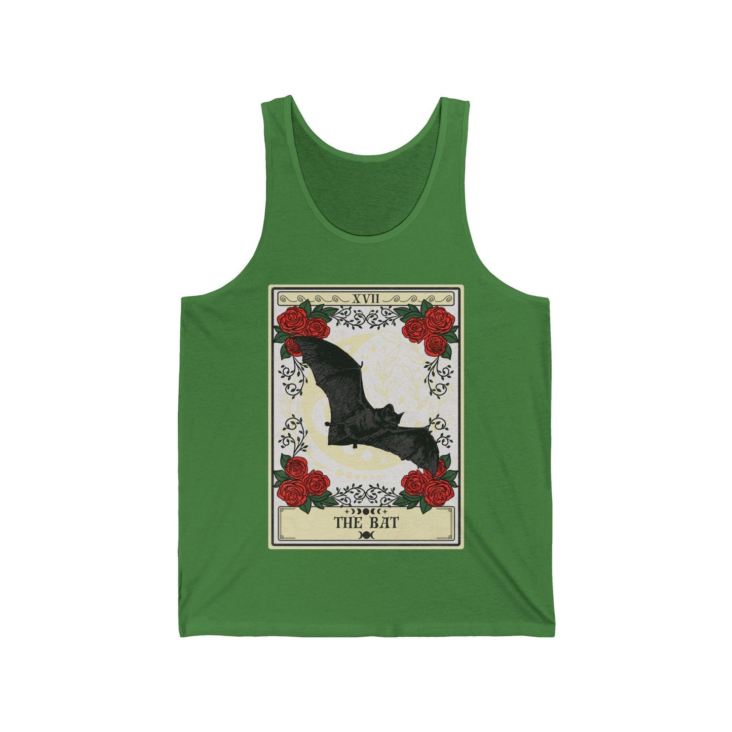 The Bat Tarot Card Tank Top, Bat Shirt