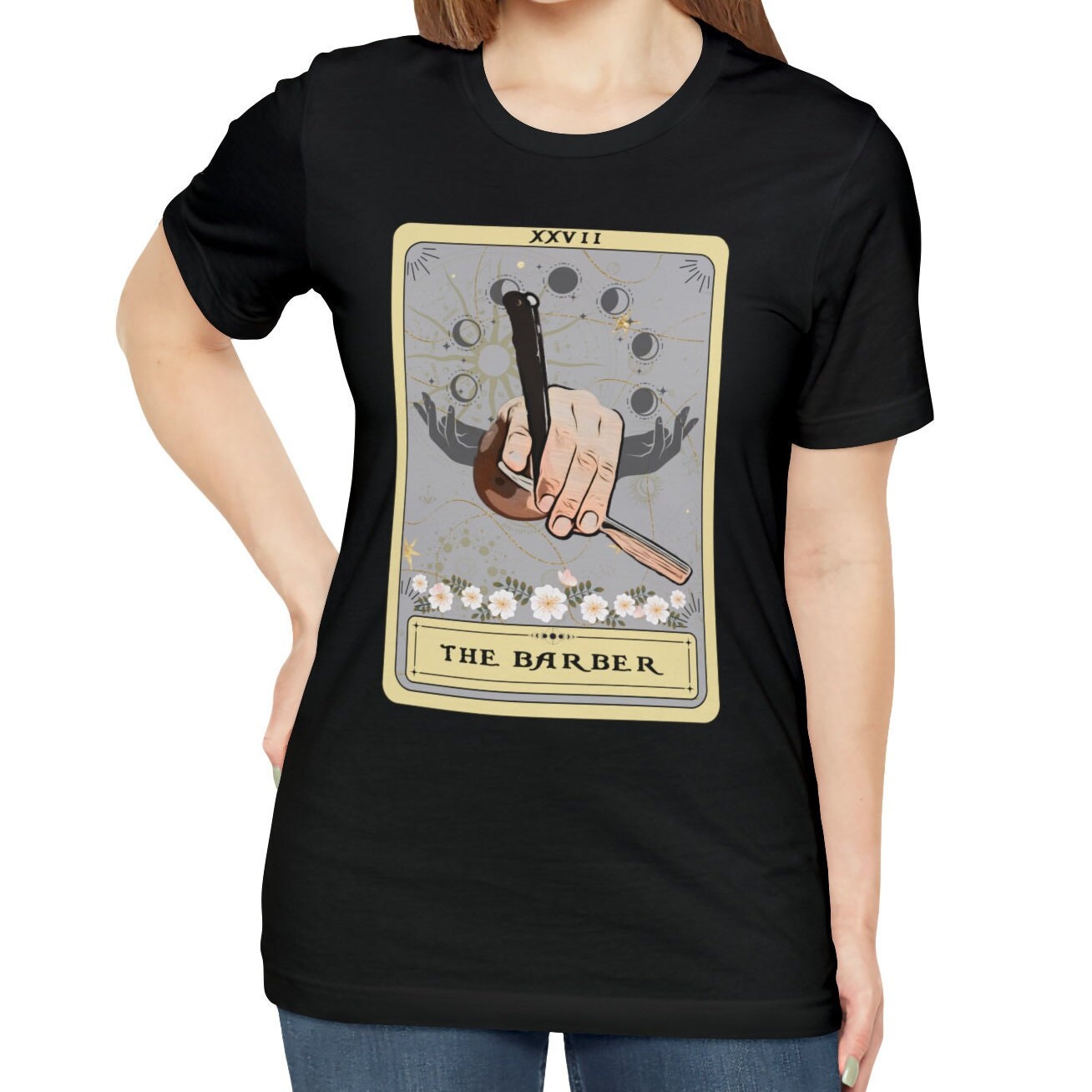 Barber Shirt, The Barber Tarot Card Shirt, Funny Barber Gifts