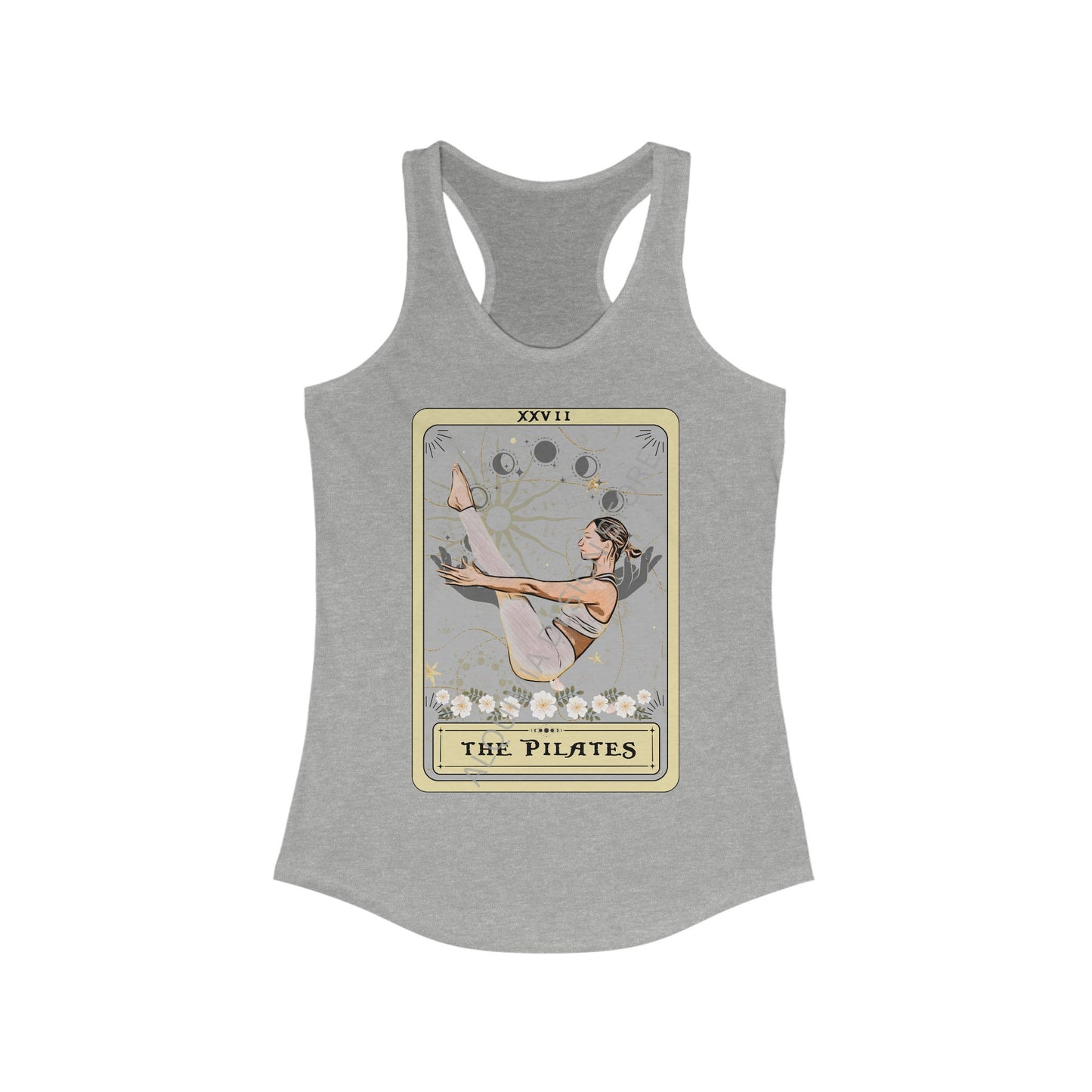 Pilates Tank Top, The Pilates Tarot Card Shirt, Pilates Shirt Tank Top Racerback
