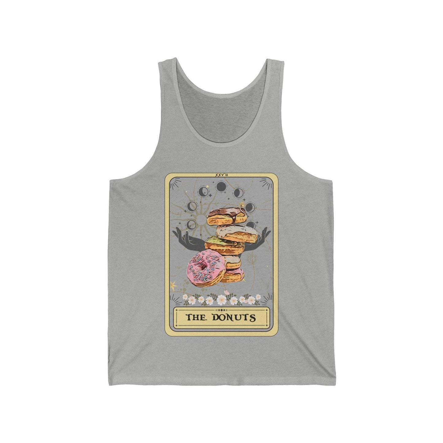 The Donuts Tarot Card Tank Top, Donuts Lover Tank top, Shirt