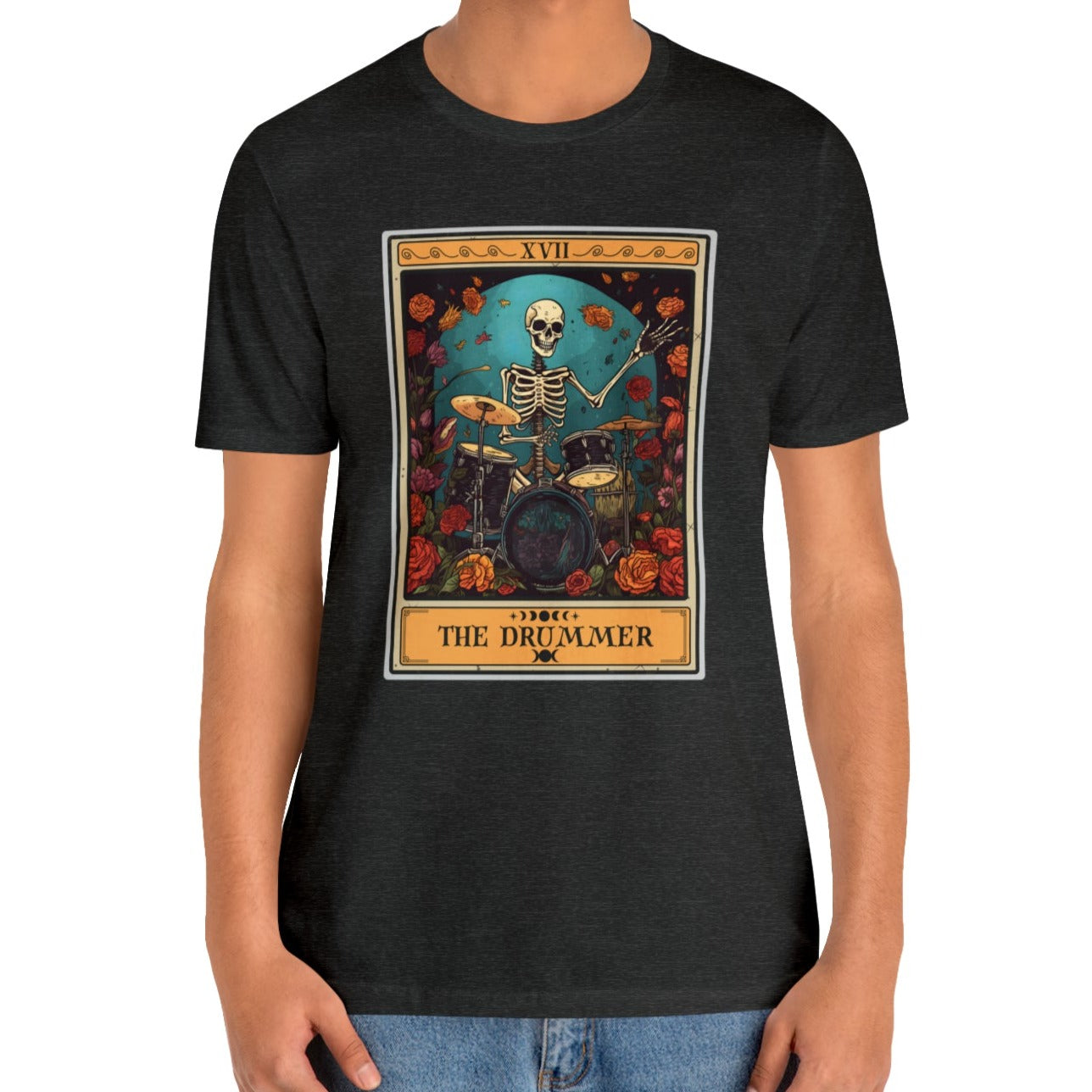 The Drummer Tarot Card Shirt, Drummer Shirt Drum Player Gifts