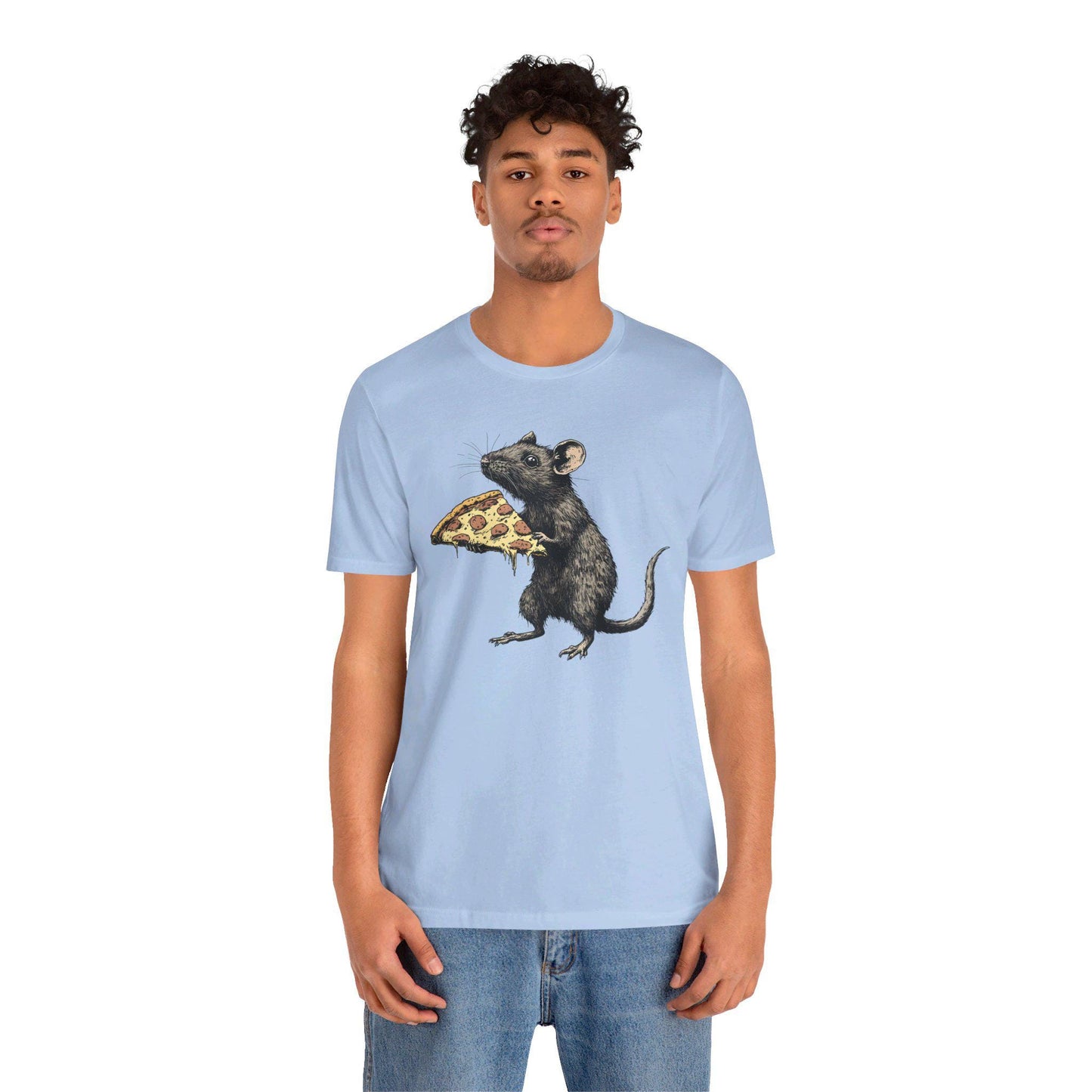 Rat Pizza Shirt, Pizza Lover Rat T-shirt