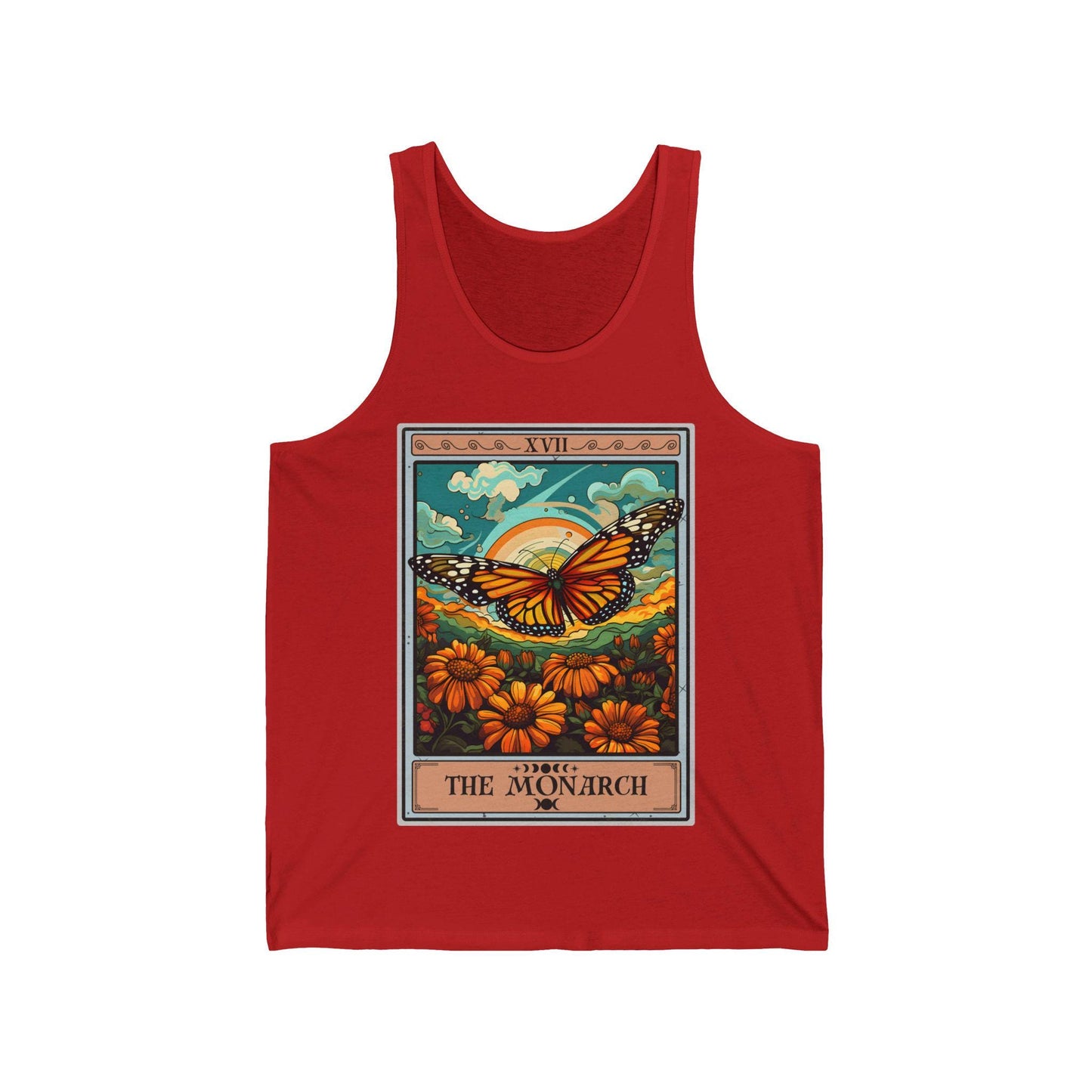 The Monarch Tarot Card Tank Top Monarch Butterfly Shirt