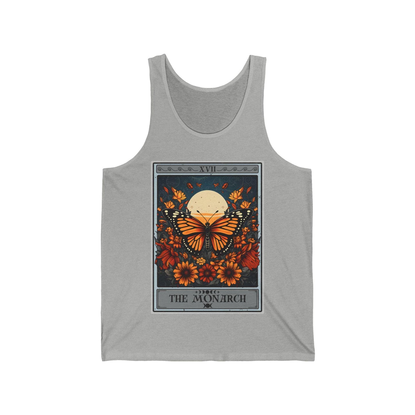 The Monarch Butterfly Tarot Card Tank Top Monarch Butterfly Shirt