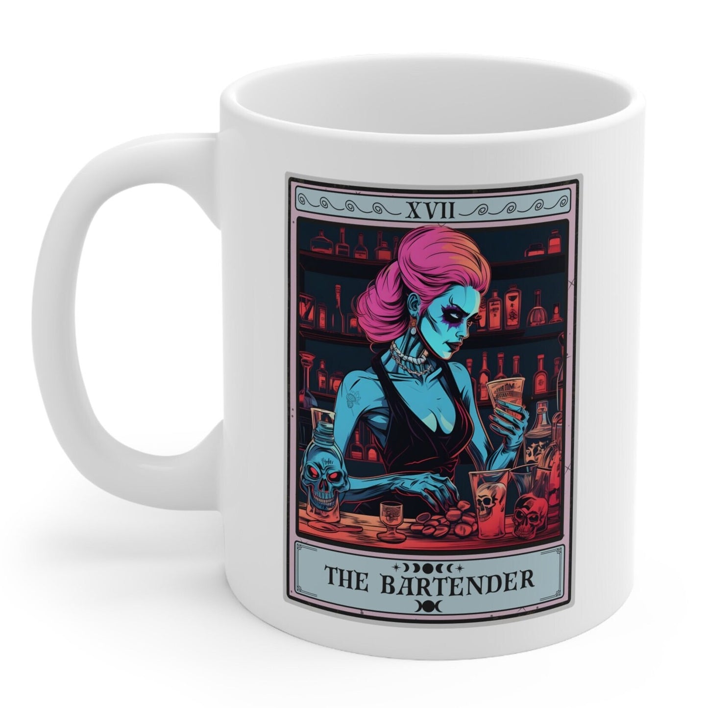 Bartender Tarot Mug - Unique Gift for Bartenders
