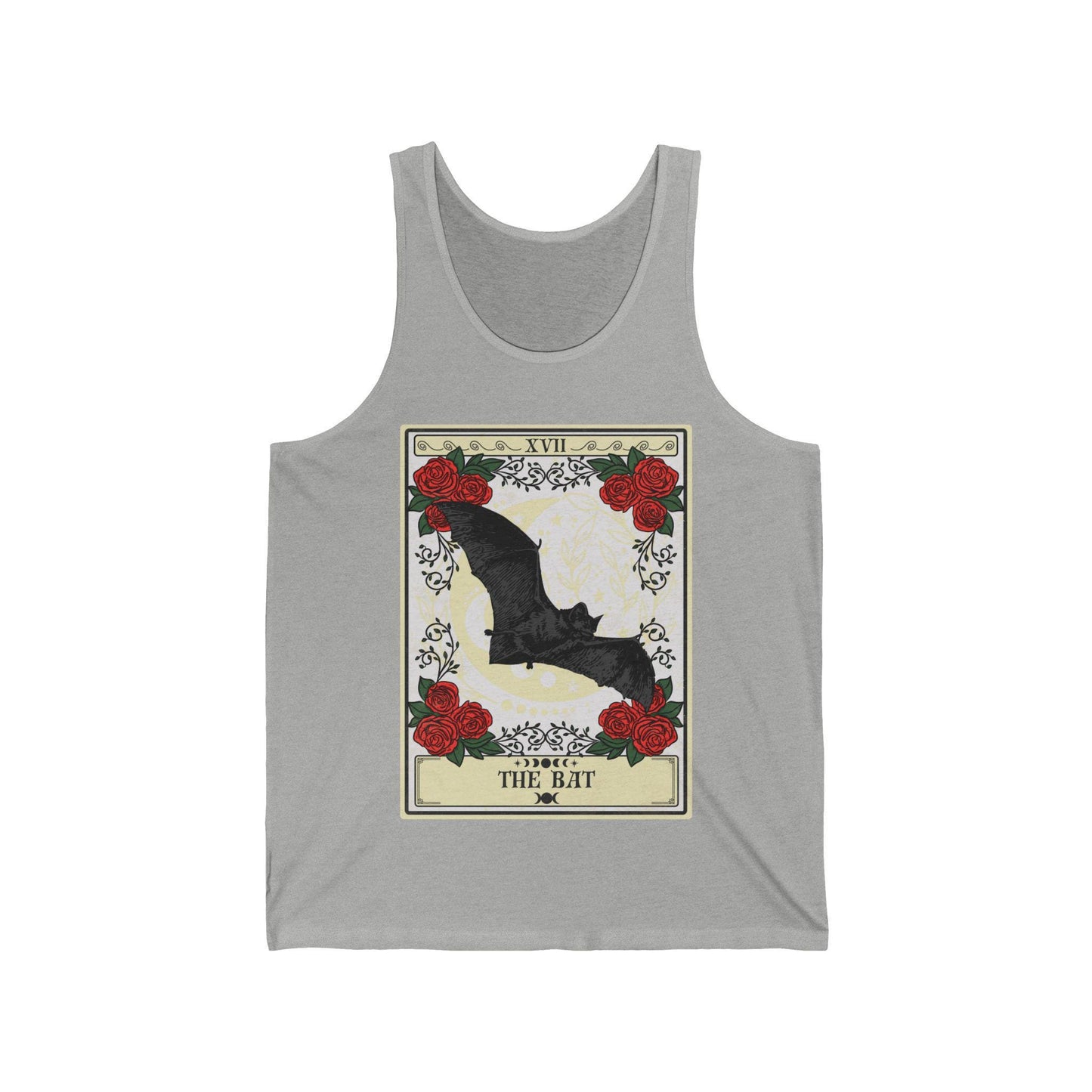 The Bat Tarot Card Tank Top, Bat Shirt