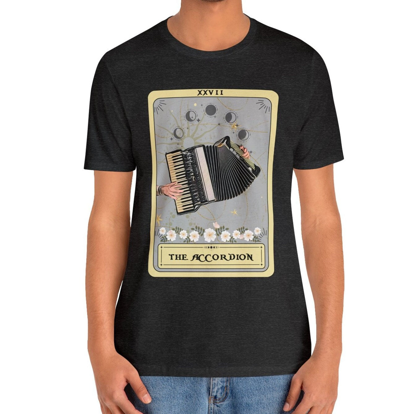 Accordion Shirt, The Accordion Tarot Card Shirt, Accordion Player Gifts Accordionist Gifts