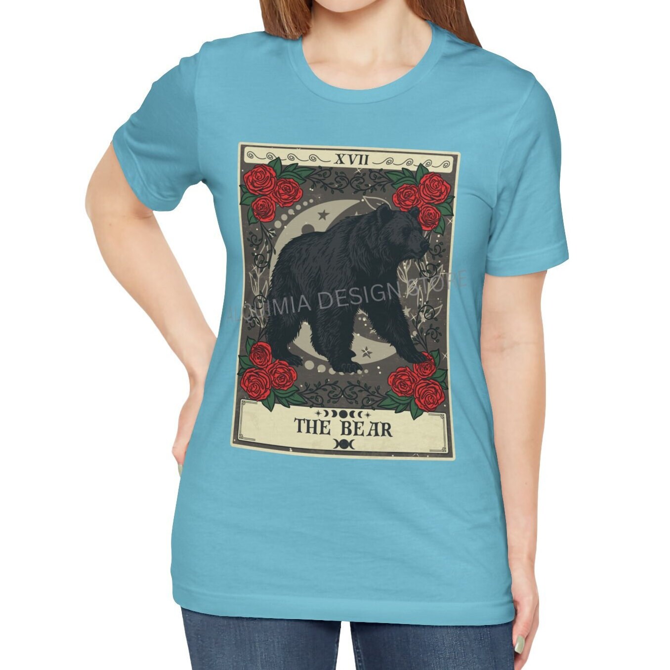 Bear Shirt, The Bear Tarot Card Shirt, Bear Spirit Animal Bear T-shirt