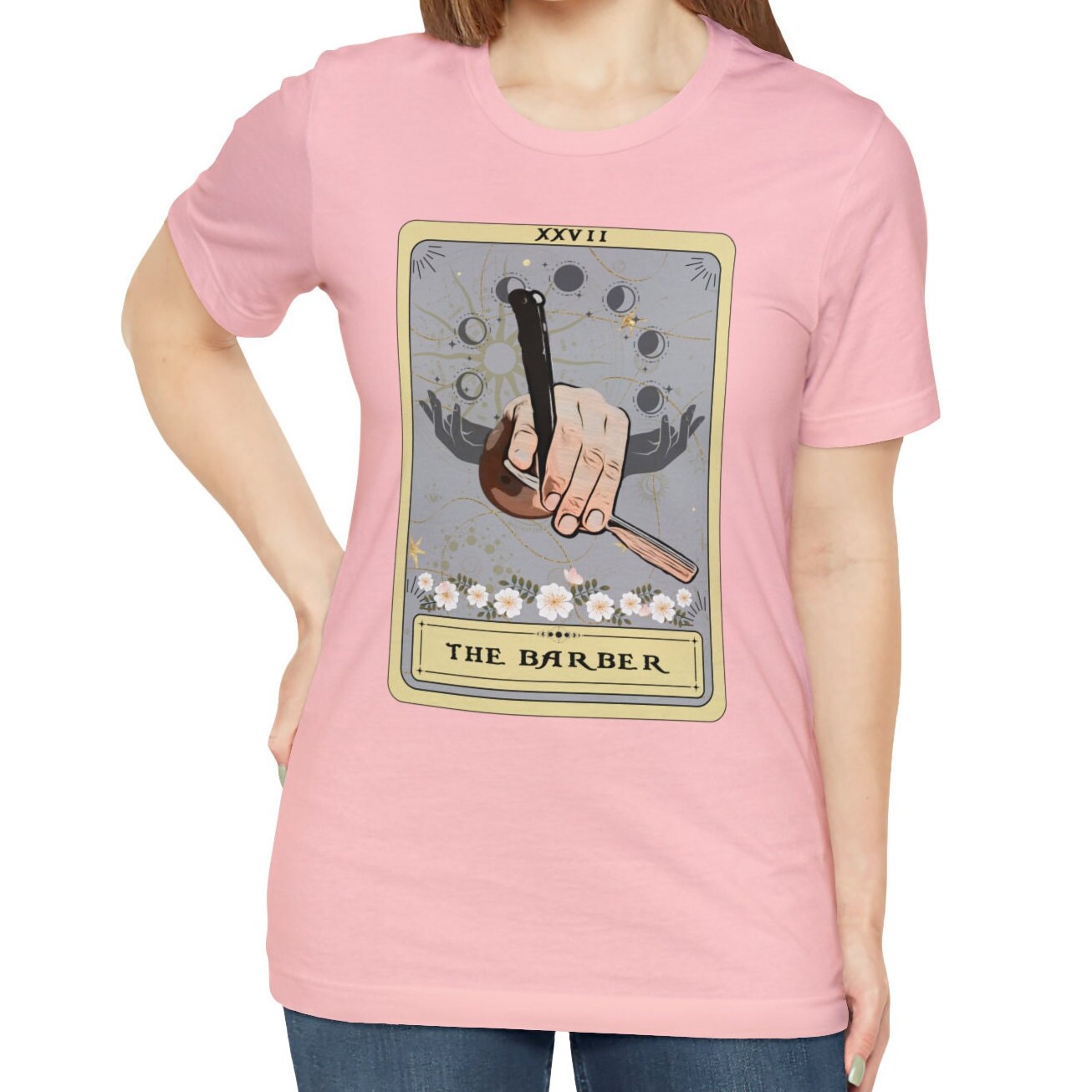 Barber Shirt, The Barber Tarot Card Shirt, Funny Barber Gifts