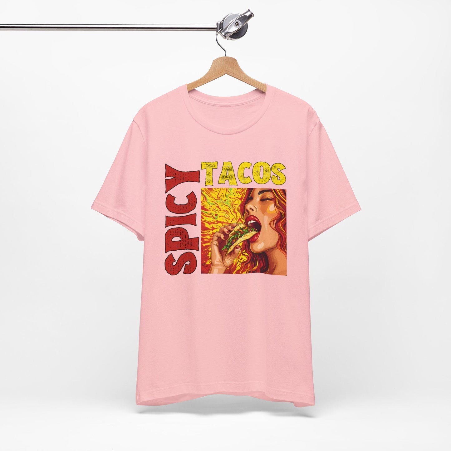 Spicy Tacos Shirt, Taco T-Shirt, Foodie Tee
