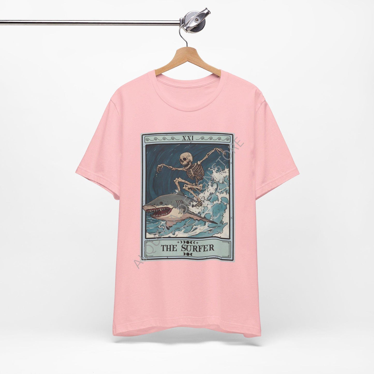 The Surfer Tarot Card Shirt, Surfing T-shirt Beach Lover Ocean Life Surfer Gifts