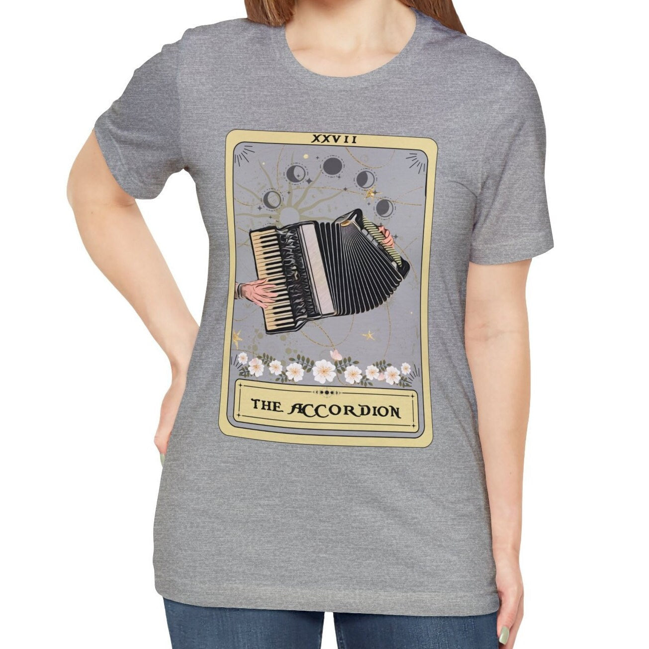 Accordion Shirt, The Accordion Tarot Card Shirt, Accordion Player Gifts Accordionist Gifts