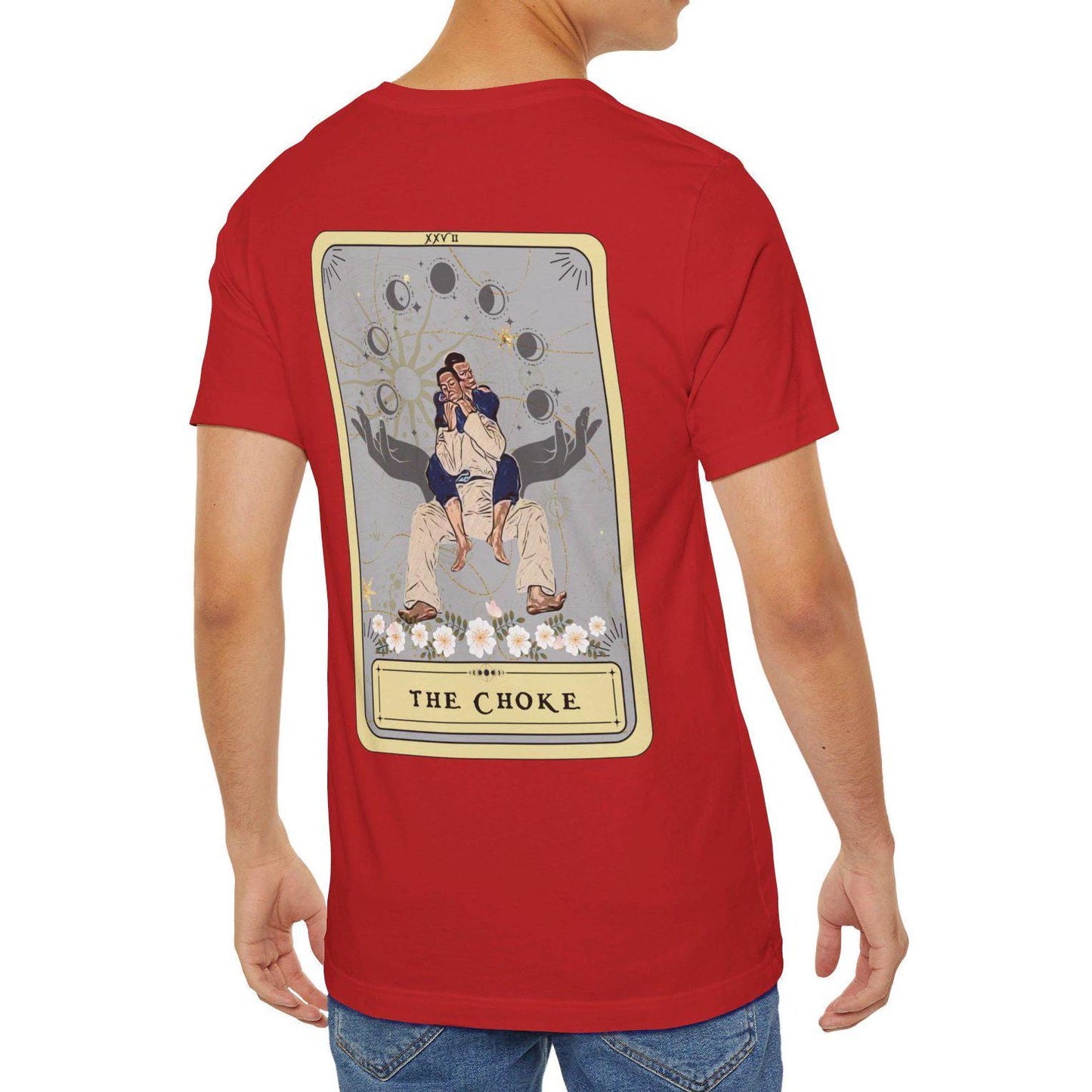 Brazilian Jiu Jitsu Shirt - Naked Choke Tarot Card MMA BJJ Gift