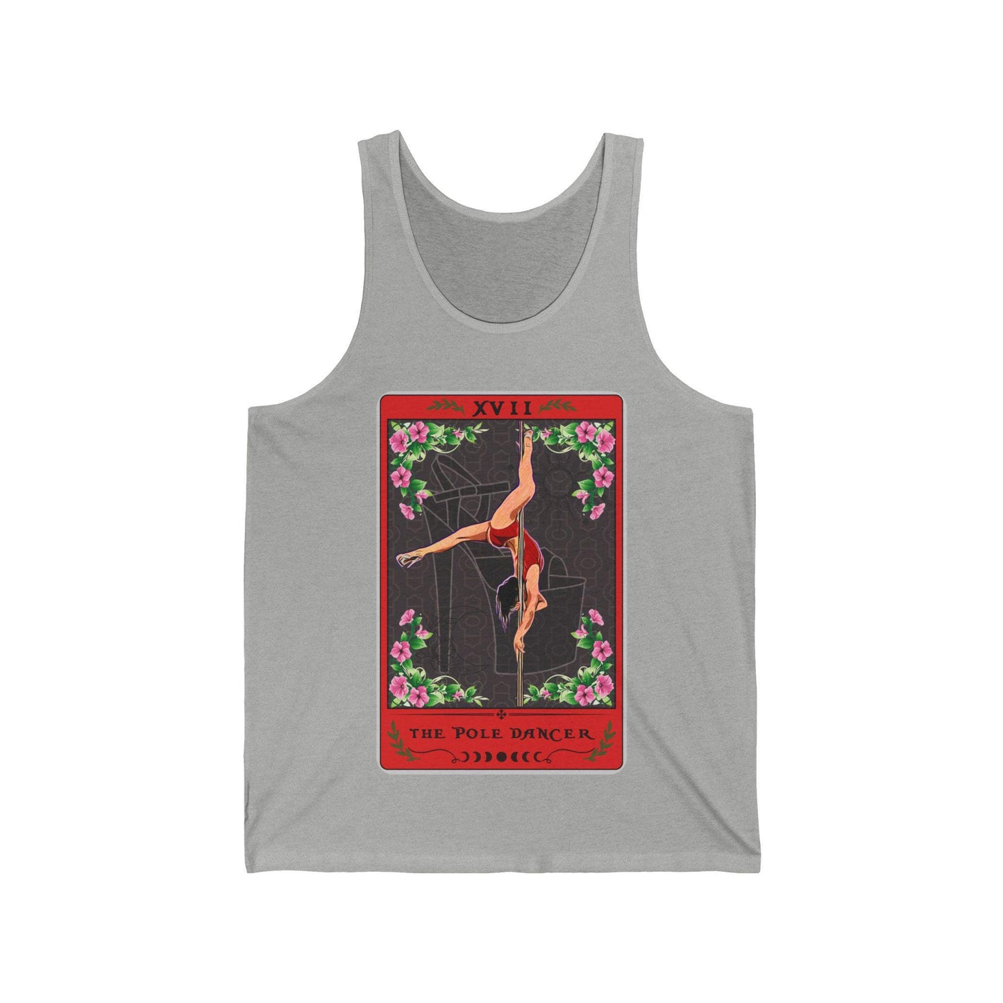 The Pole Dancer Tarot Card Tank Top, Pole Dance Tank Top, Pole Dancing Shirt