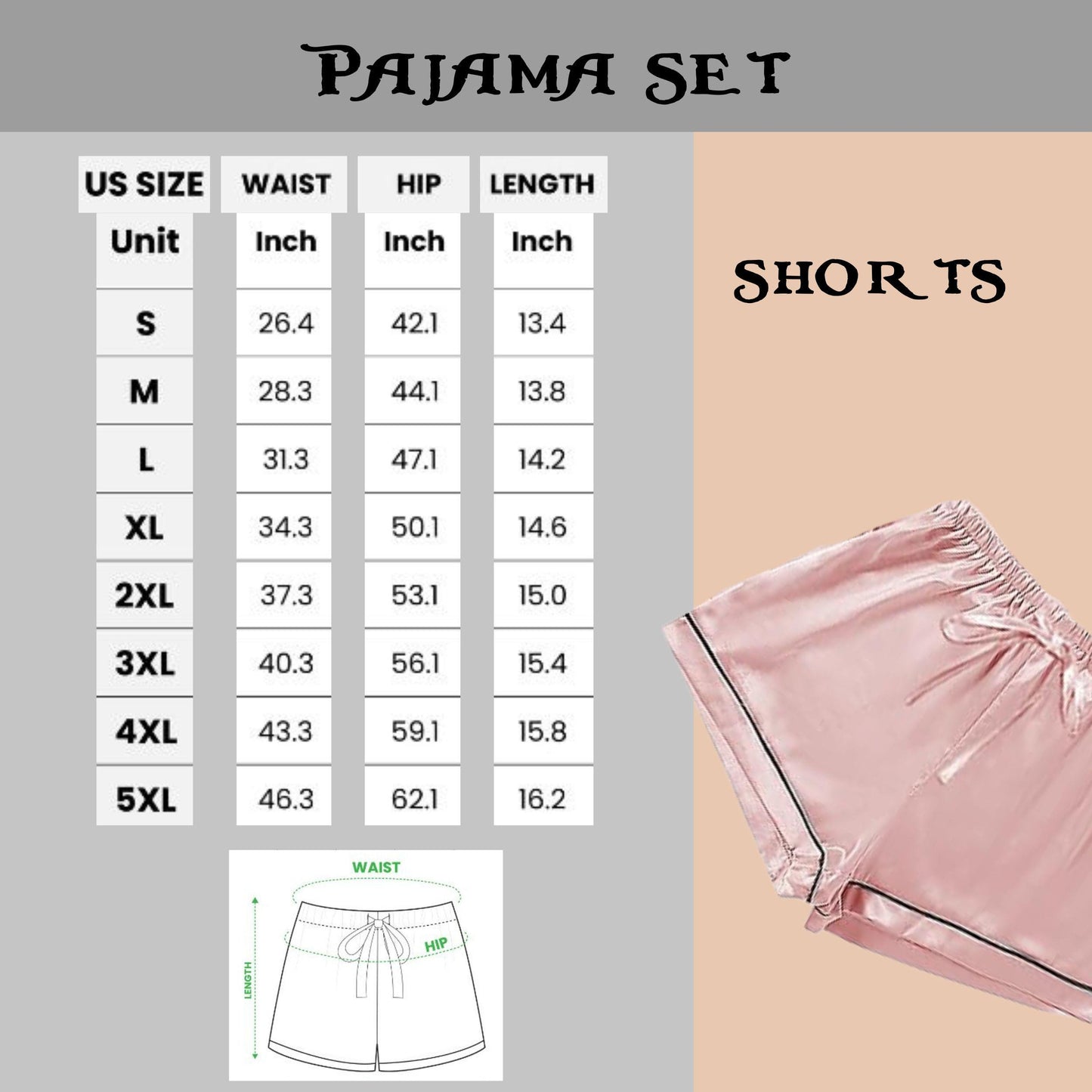 Bride Pajama set, Personalized Bridal PJs Short Sleeve PJ with shorts
