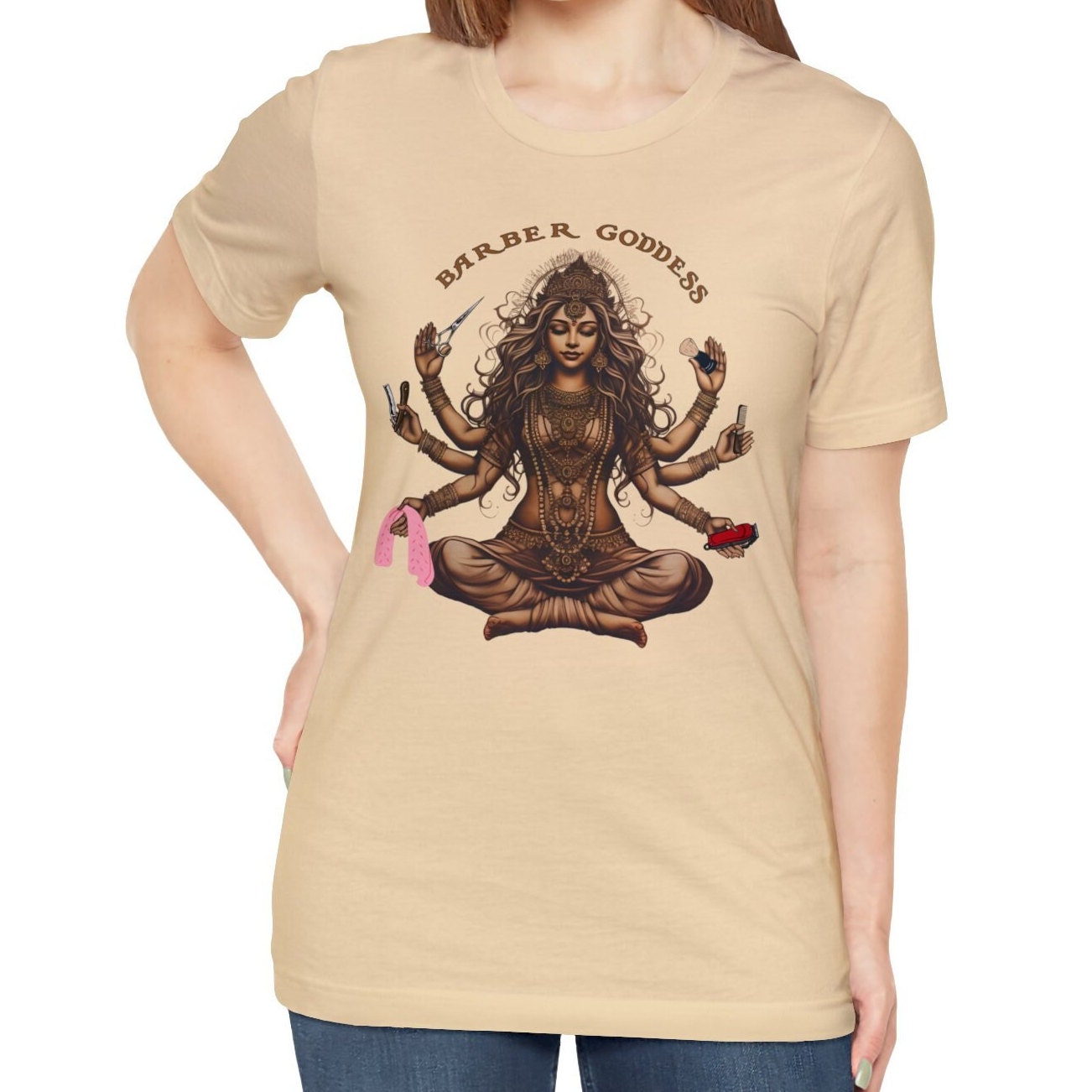 Barber Goddess Barber Shirt, Barber Gifts For Her, Barber Gift For Woman