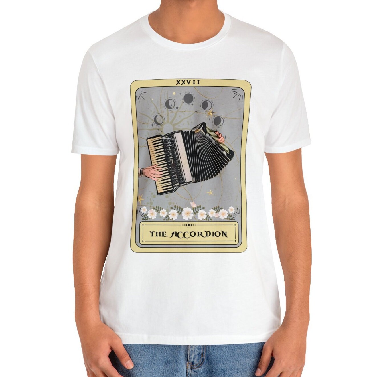 Accordion Shirt, The Accordion Tarot Card Shirt, Accordion Player Gifts Accordionist Gifts