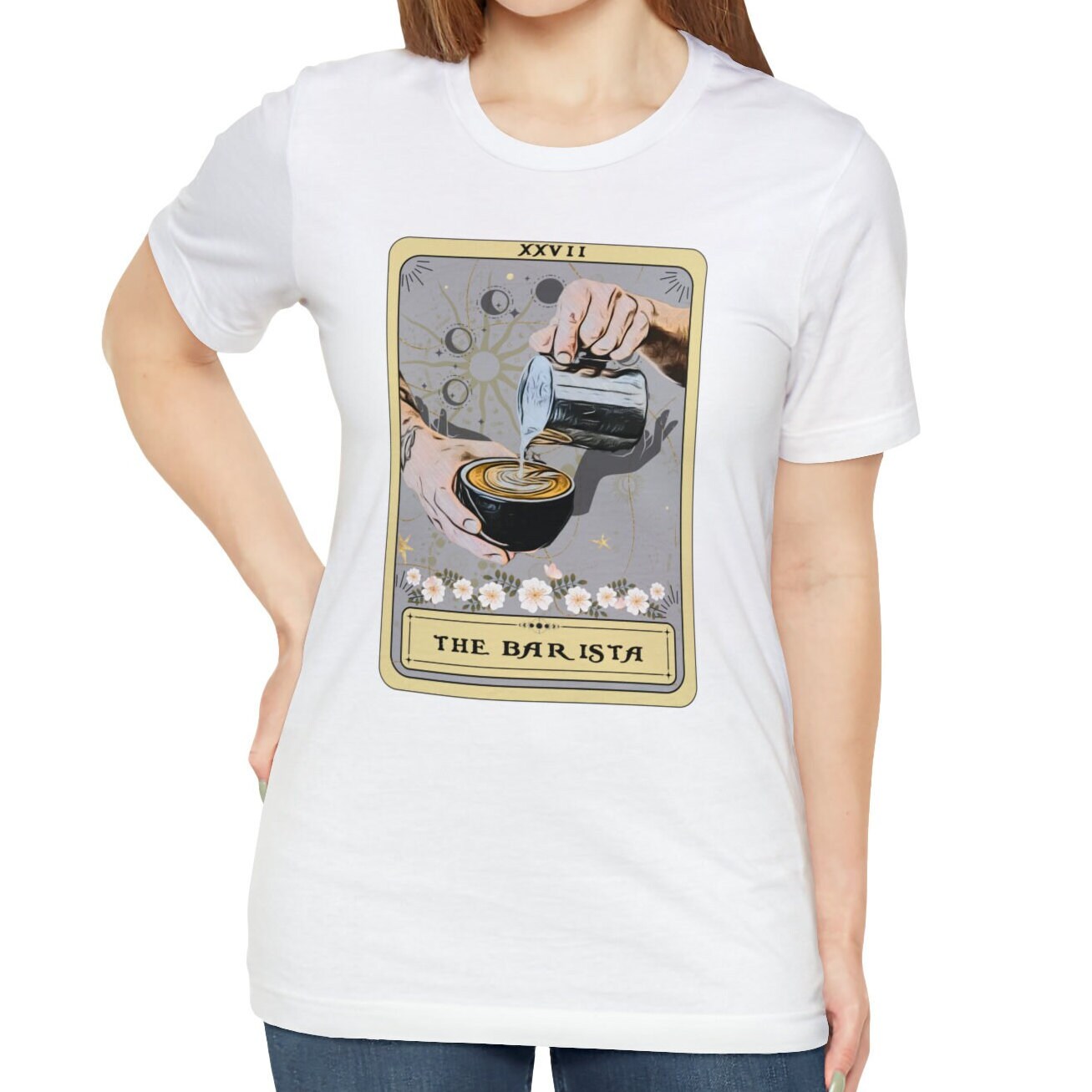 Barista Shirt, Barista Tarot Card Shirt, Barista Gifts Coffee Lover Gift Coffee Shirt
