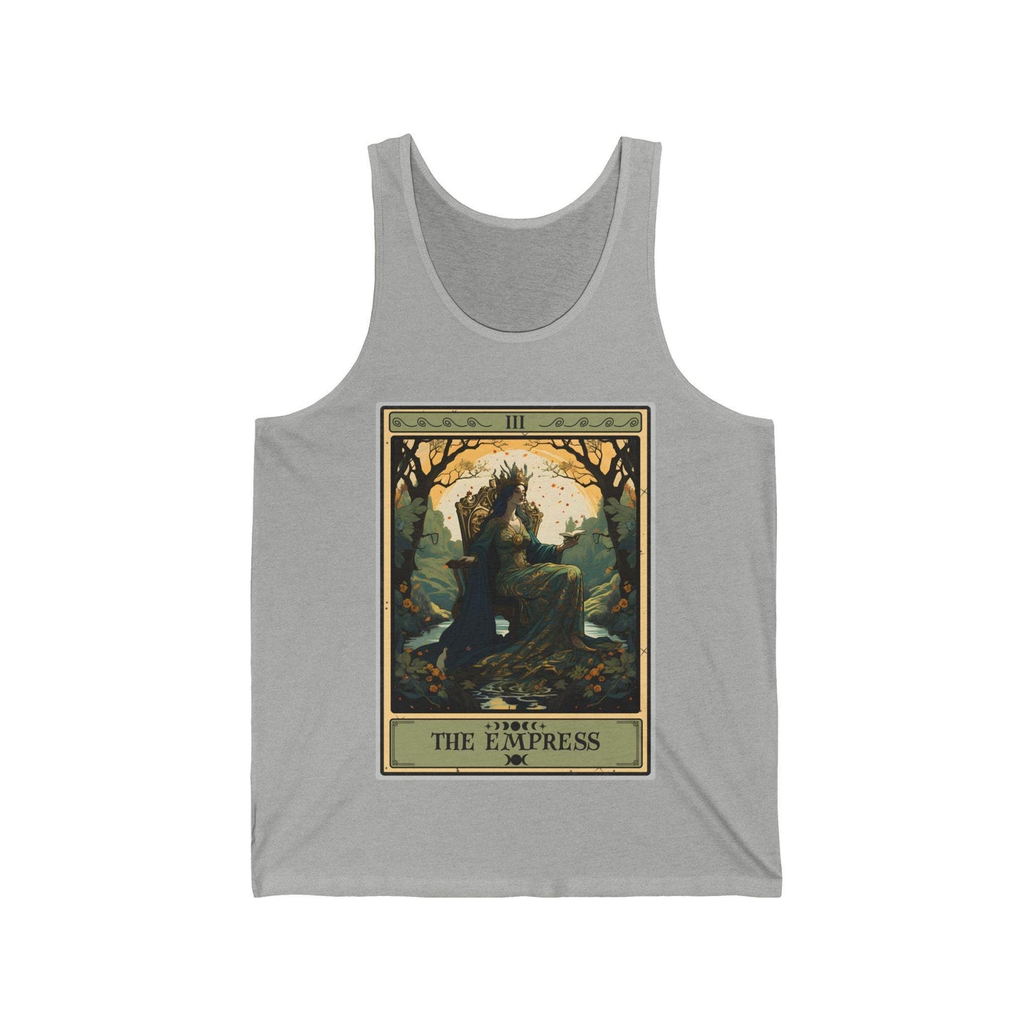 The Empress Tarot Card Tank Top, Tarot Card Shirt