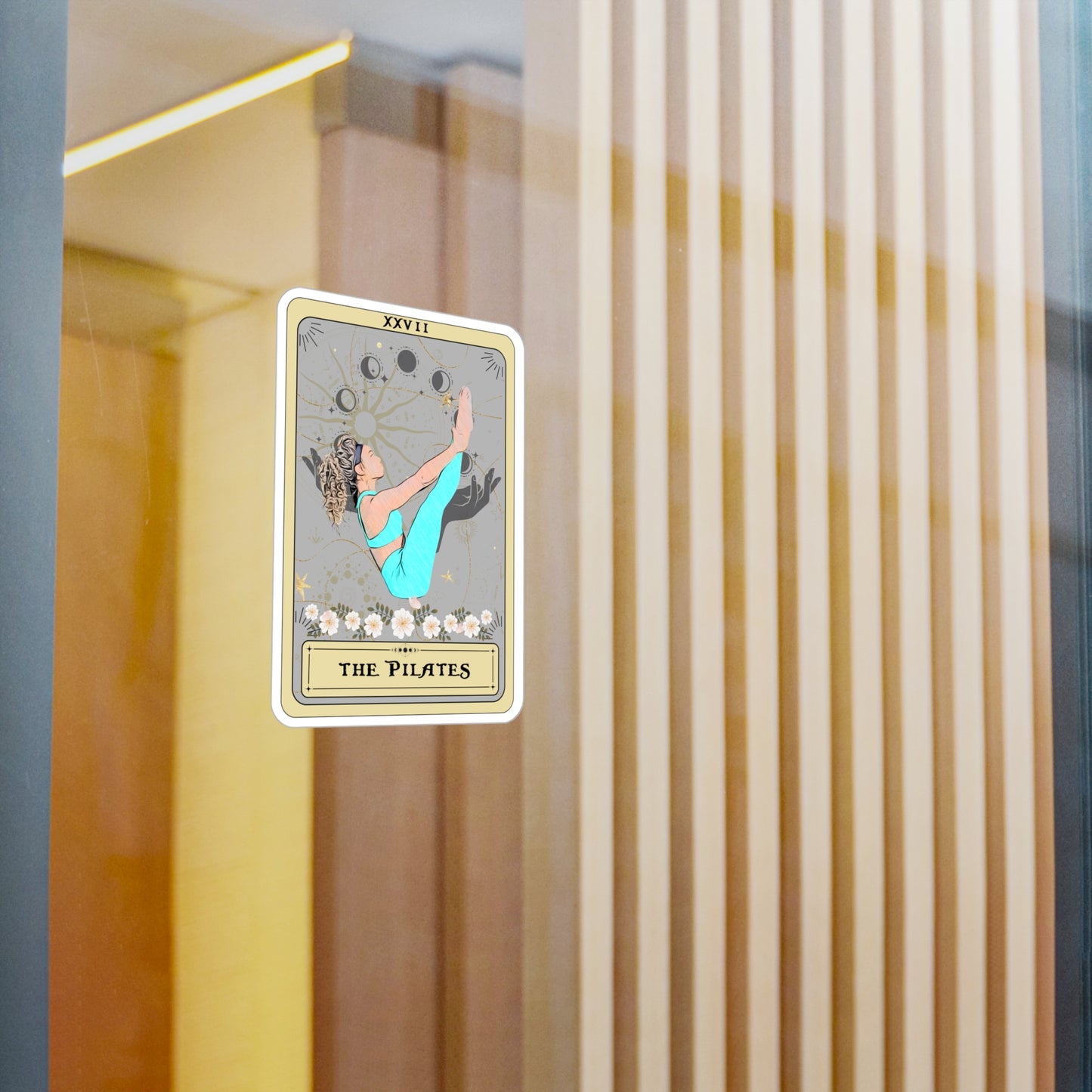 Pilates Stickers, The Pilates Tarot Card Sticker