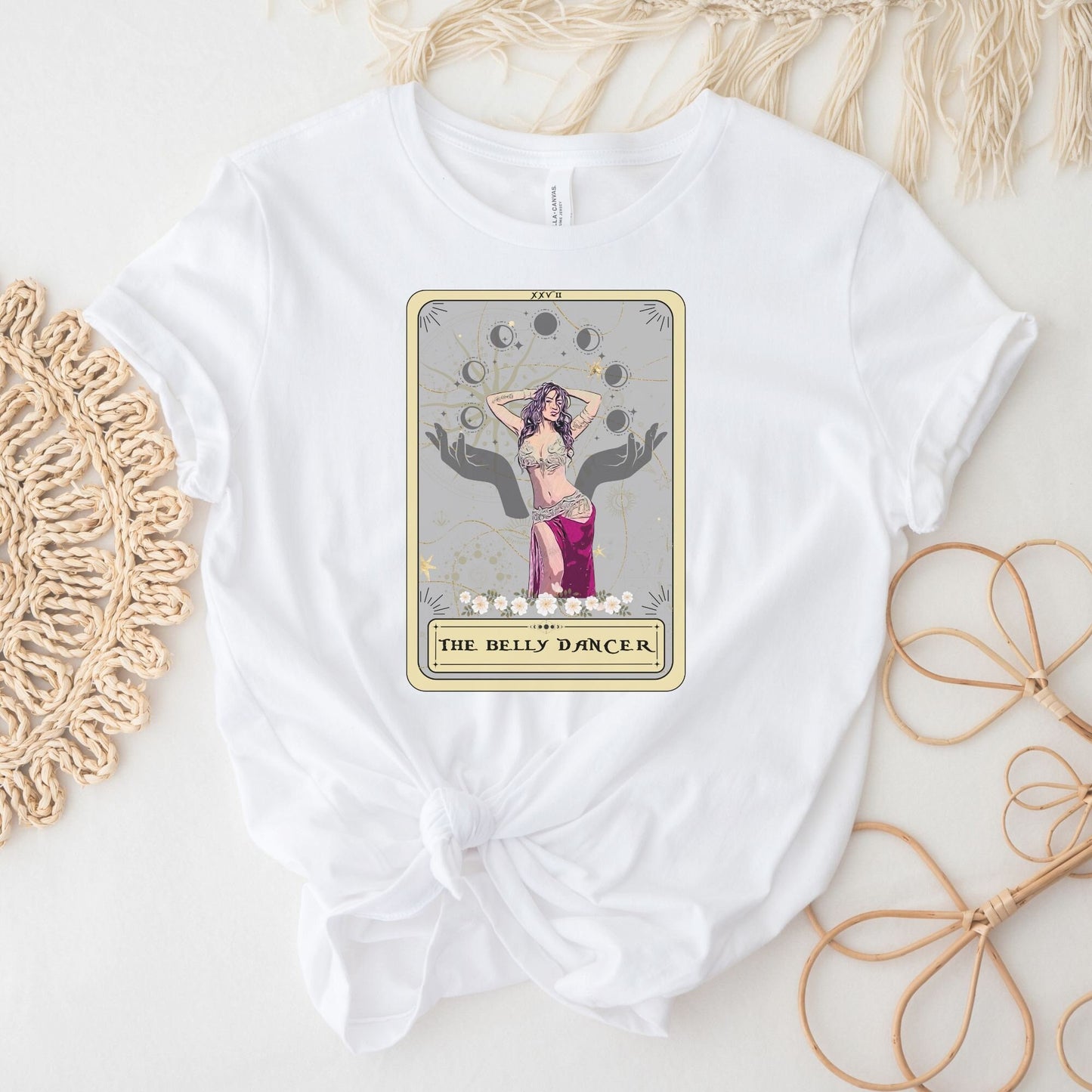 Belly Dance Tarot Shirt - Gift for Belly Dancer T-Shirt