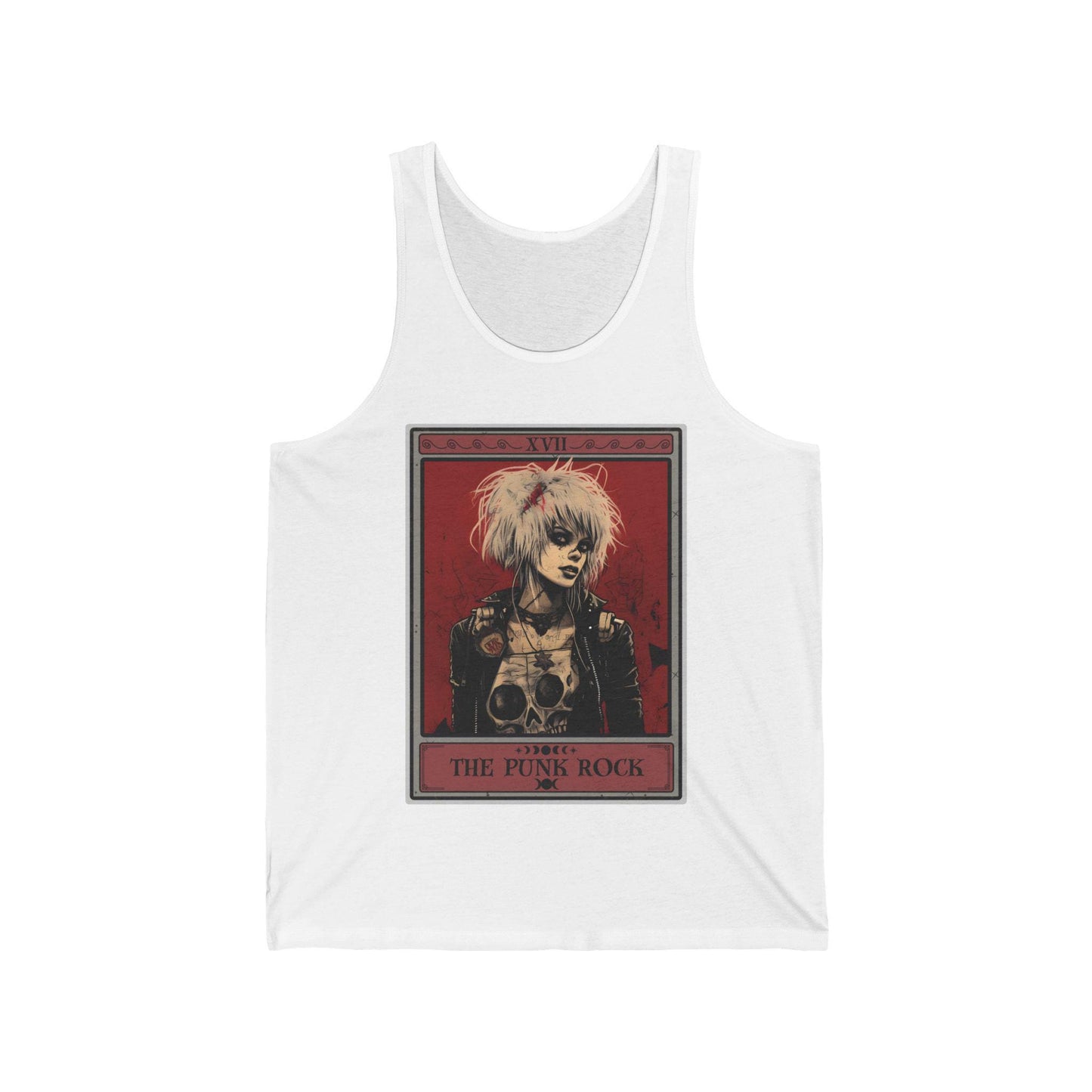 Punk Rock Tank Top, The Punk Rock Tarot Card Shirt, Punk Tanks