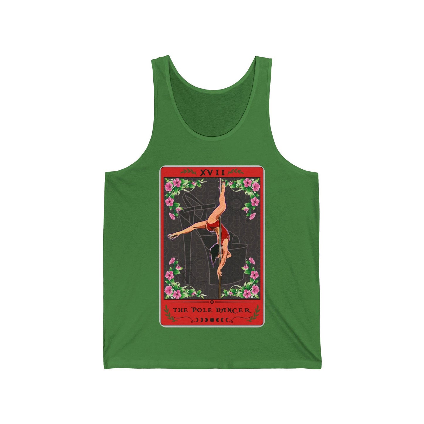 The Pole Dancer Tarot Card Tank Top, Pole Dance Tank Top, Pole Dancing Shirt