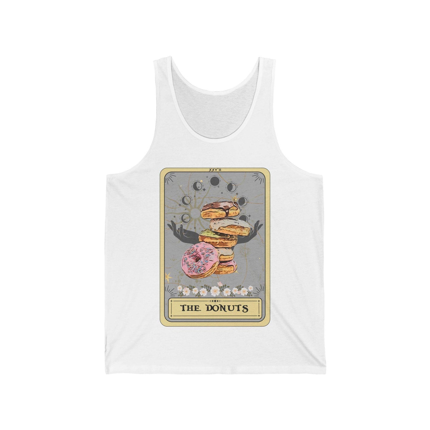 The Donuts Tarot Card Tank Top, Donuts Lover Tank top, Shirt
