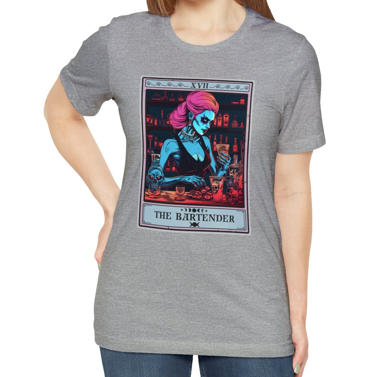 Bartender Shirt, Bartender Tarot Card Shirt Bartending Gift for Bartender Gifts