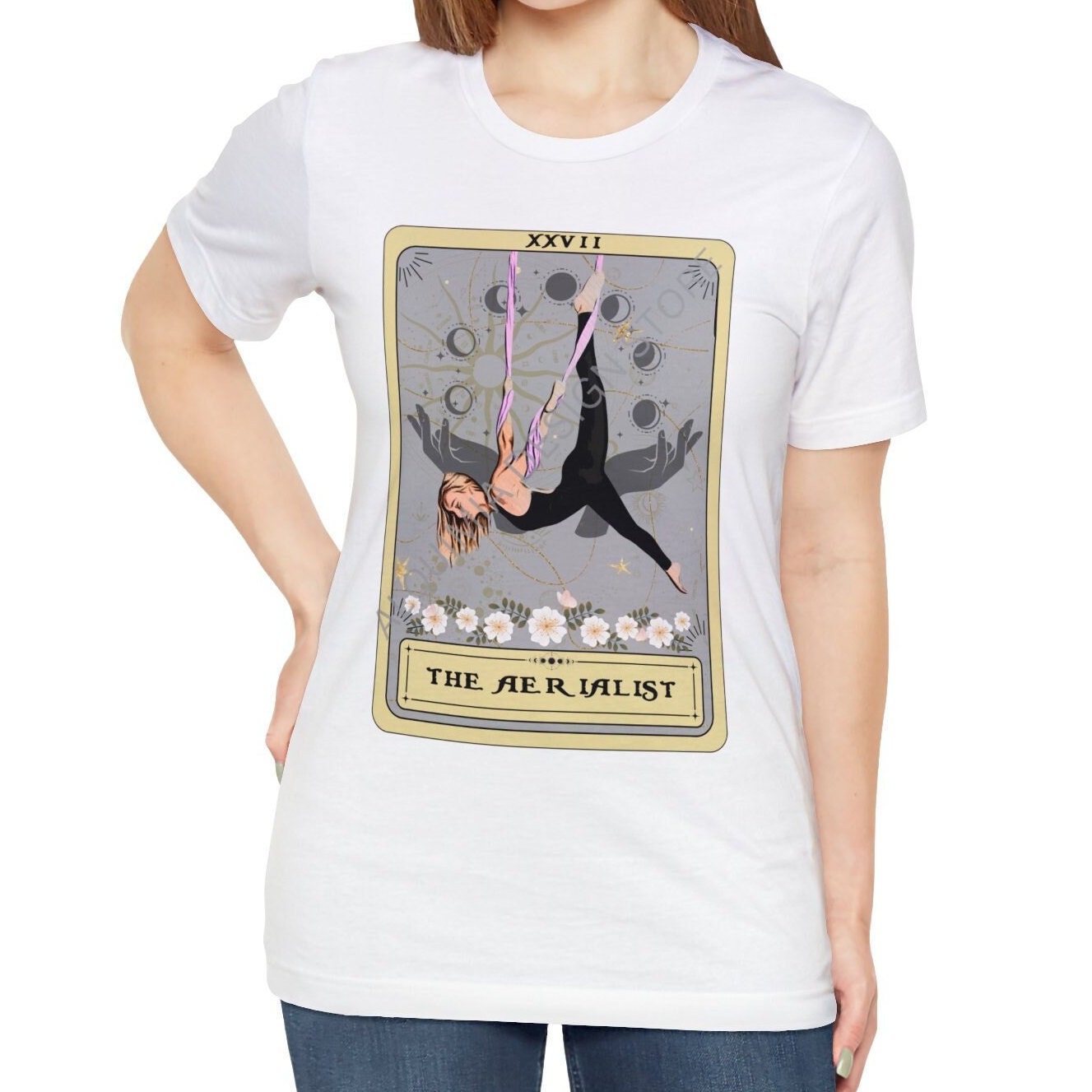 Aerialist Tarot Card Shirt - Aerial Yoga Tee for Aerial Dance Lovers