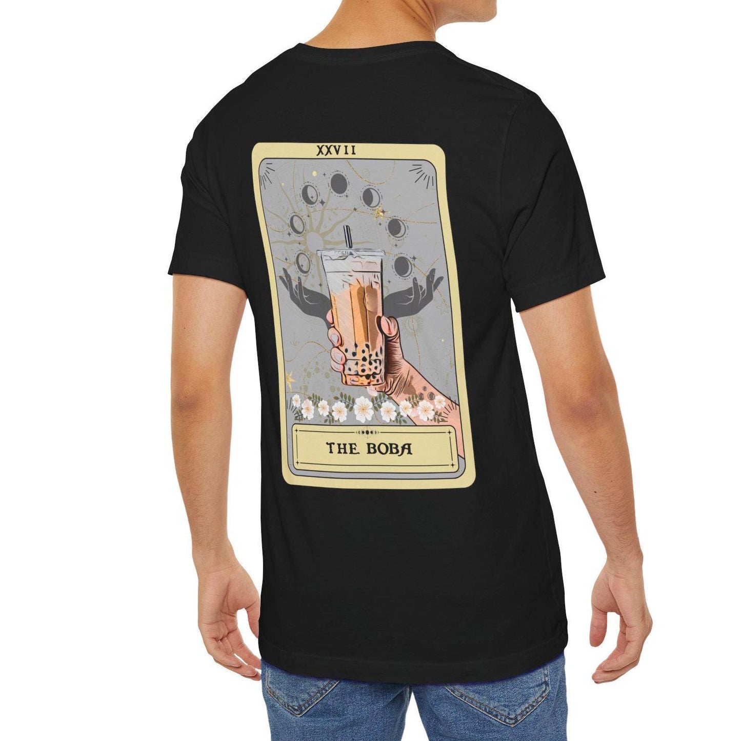 Boba Tarot Card Shirt - Bubble Tea Gift for Boba Lovers
