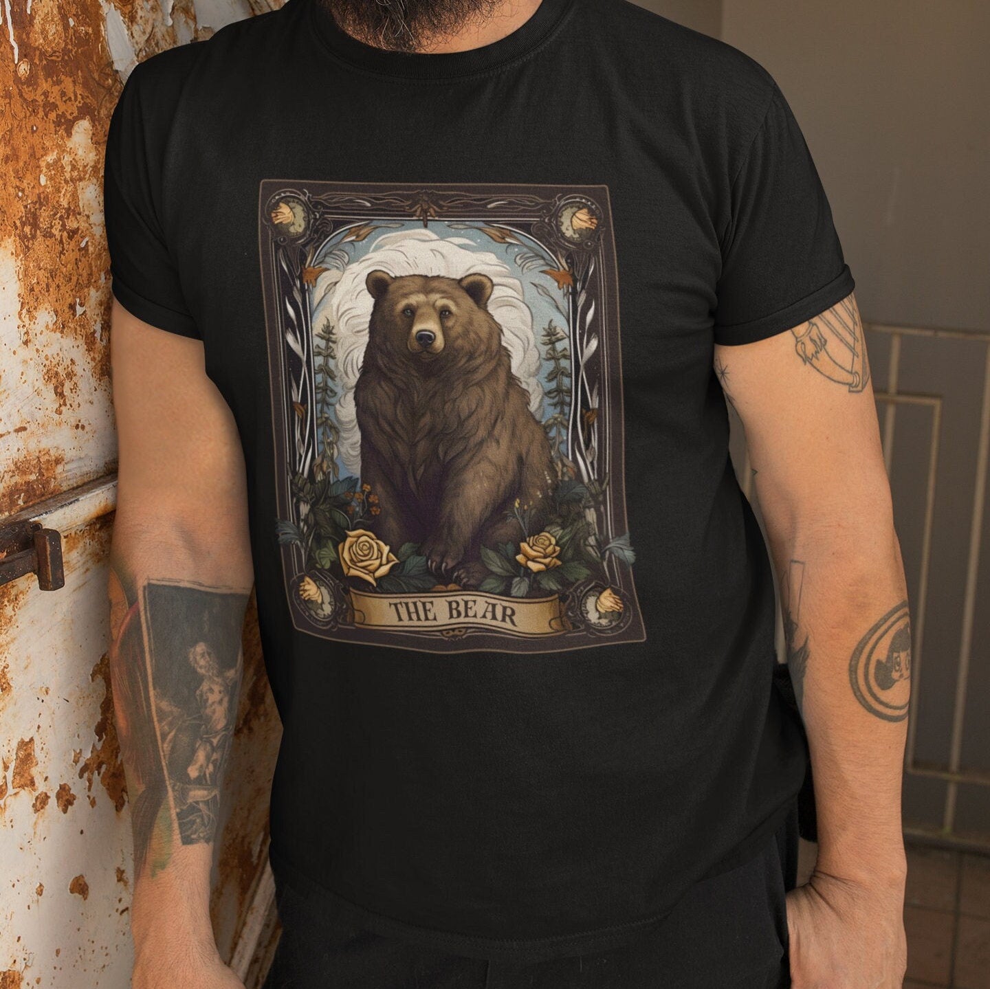 Bear Shirt, The Bear Tarot Card Shirt, Bear Lover Gifts