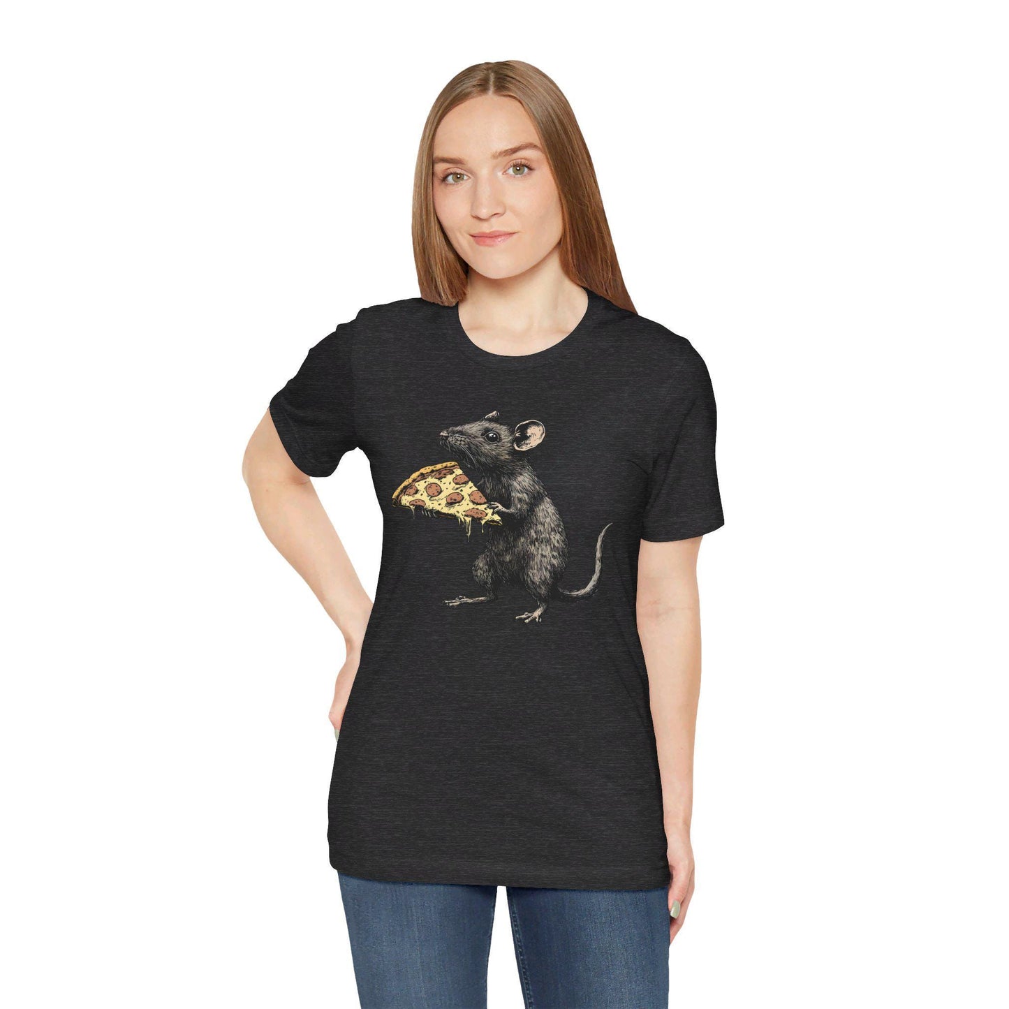 Rat Pizza Shirt, Pizza Lover Rat T-shirt