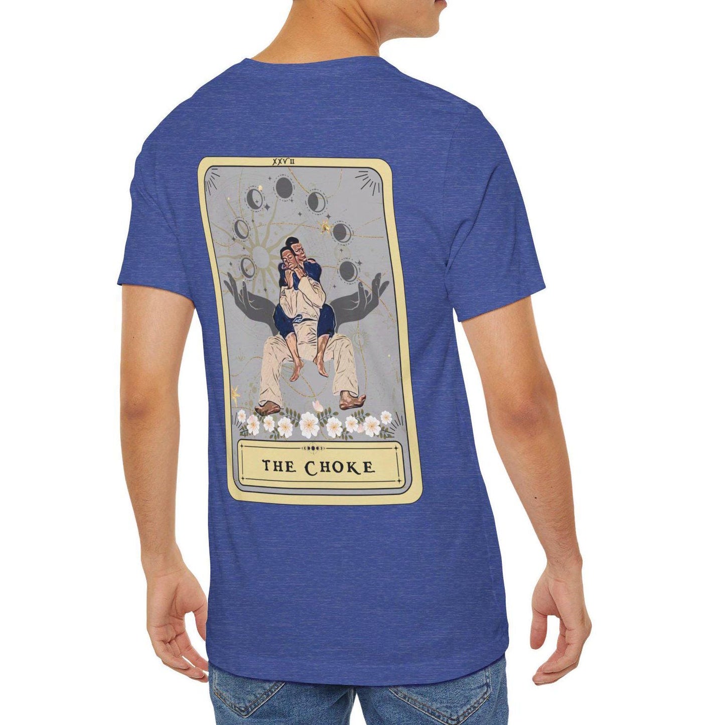 Brazilian Jiu Jitsu Shirt - Naked Choke Tarot Card MMA BJJ Gift