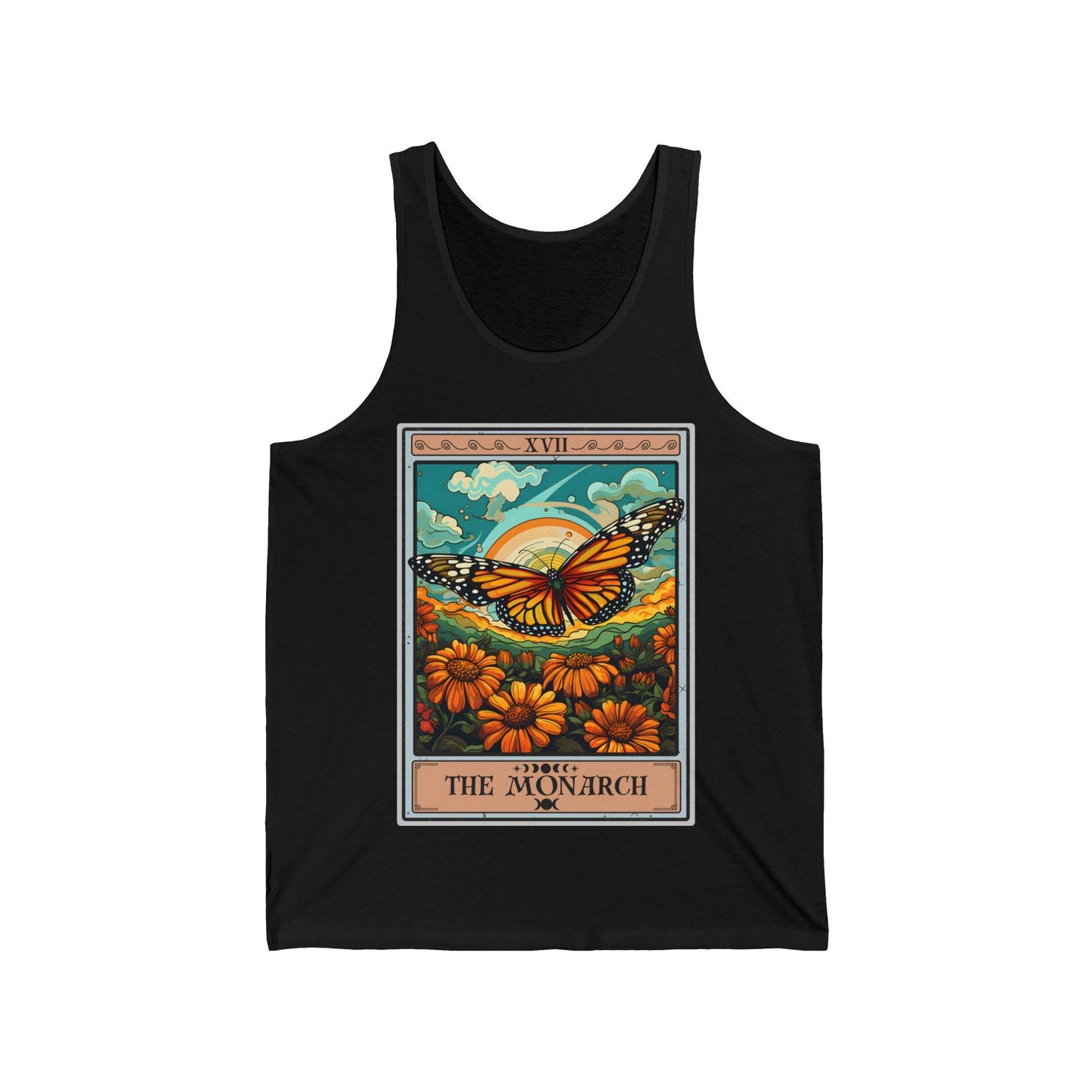 The Monarch Tarot Card Tank Top Monarch Butterfly Shirt