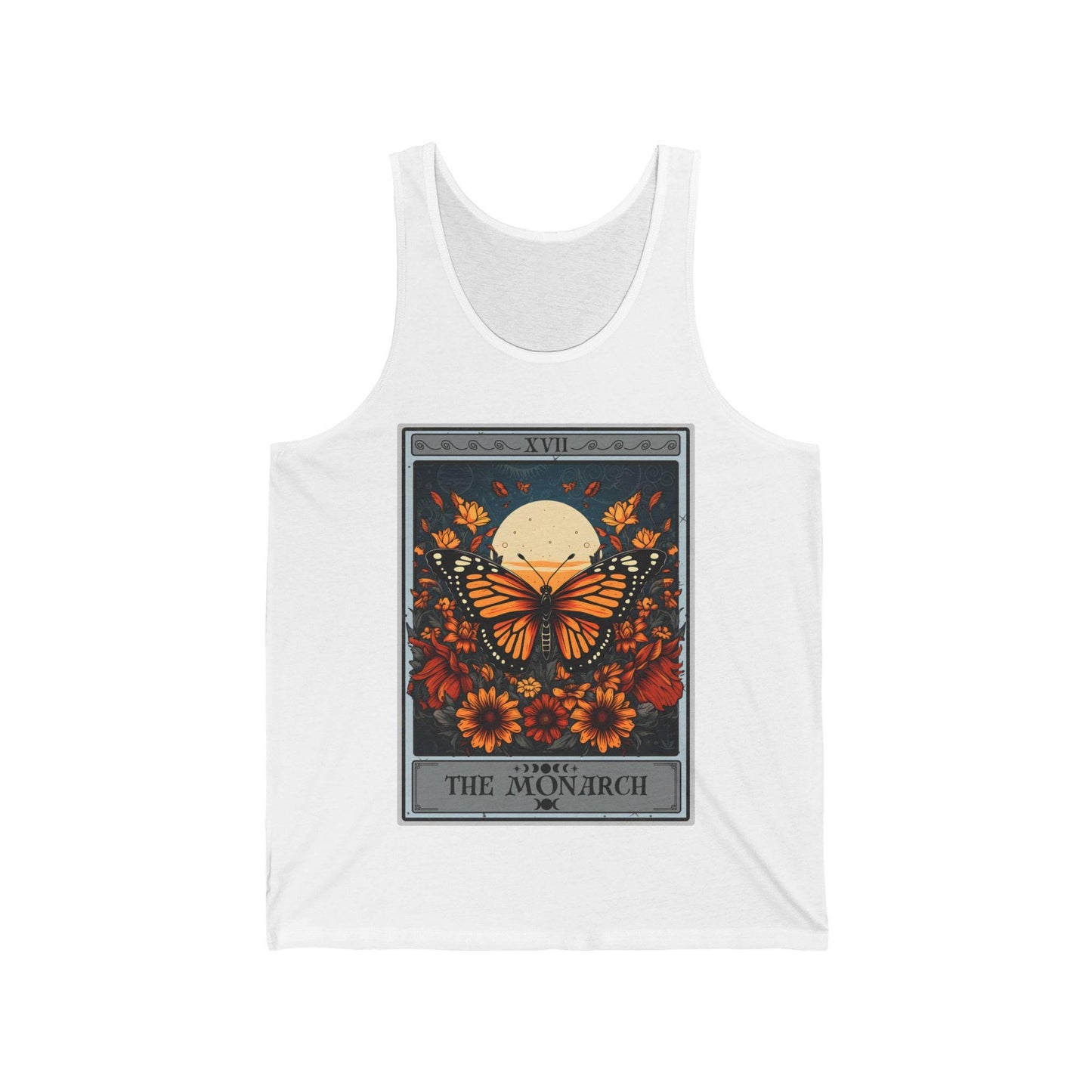 The Monarch Butterfly Tarot Card Tank Top Monarch Butterfly Shirt