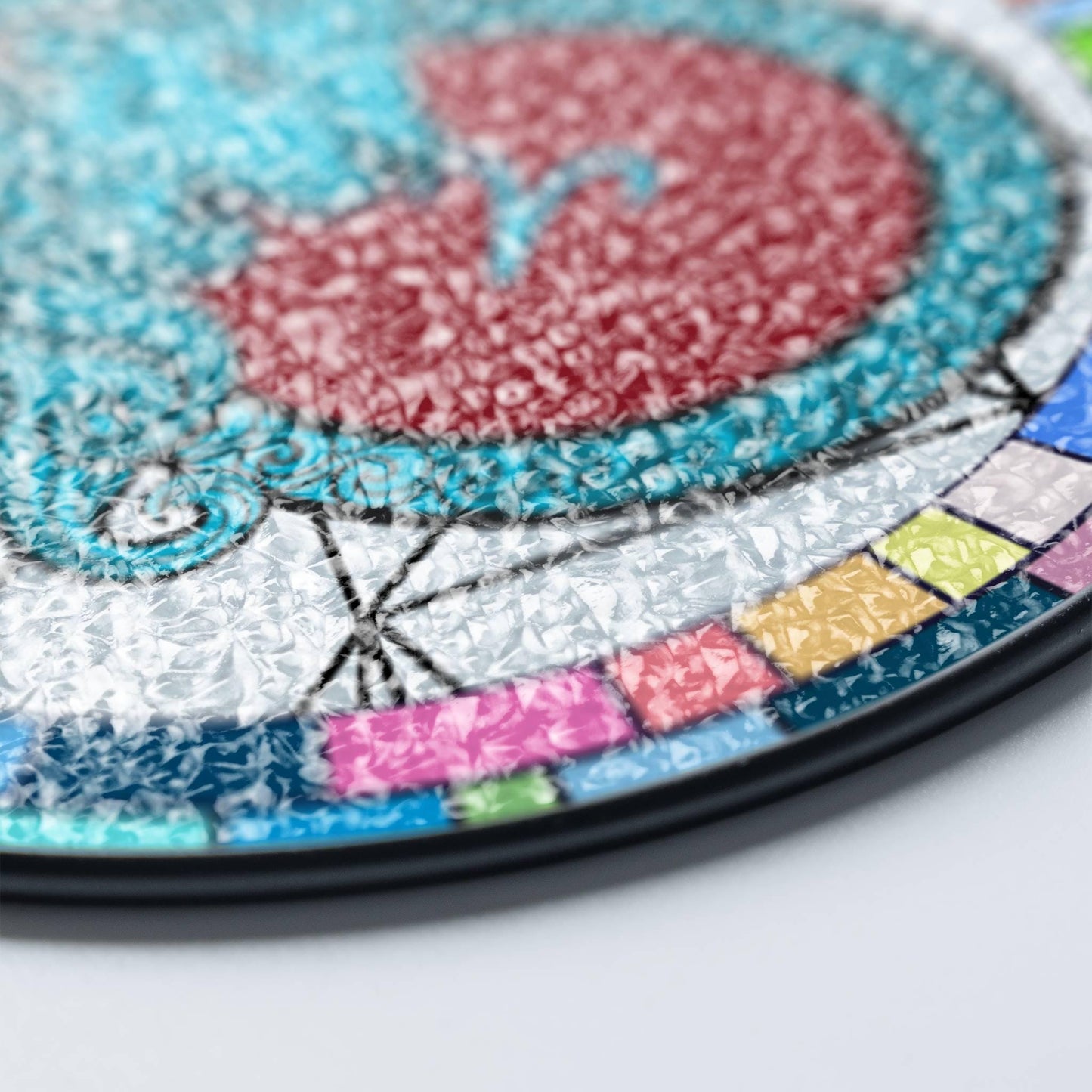 Aries Stained Glass Zodiac SunCatcher LightCatcher Aries Window Hanging