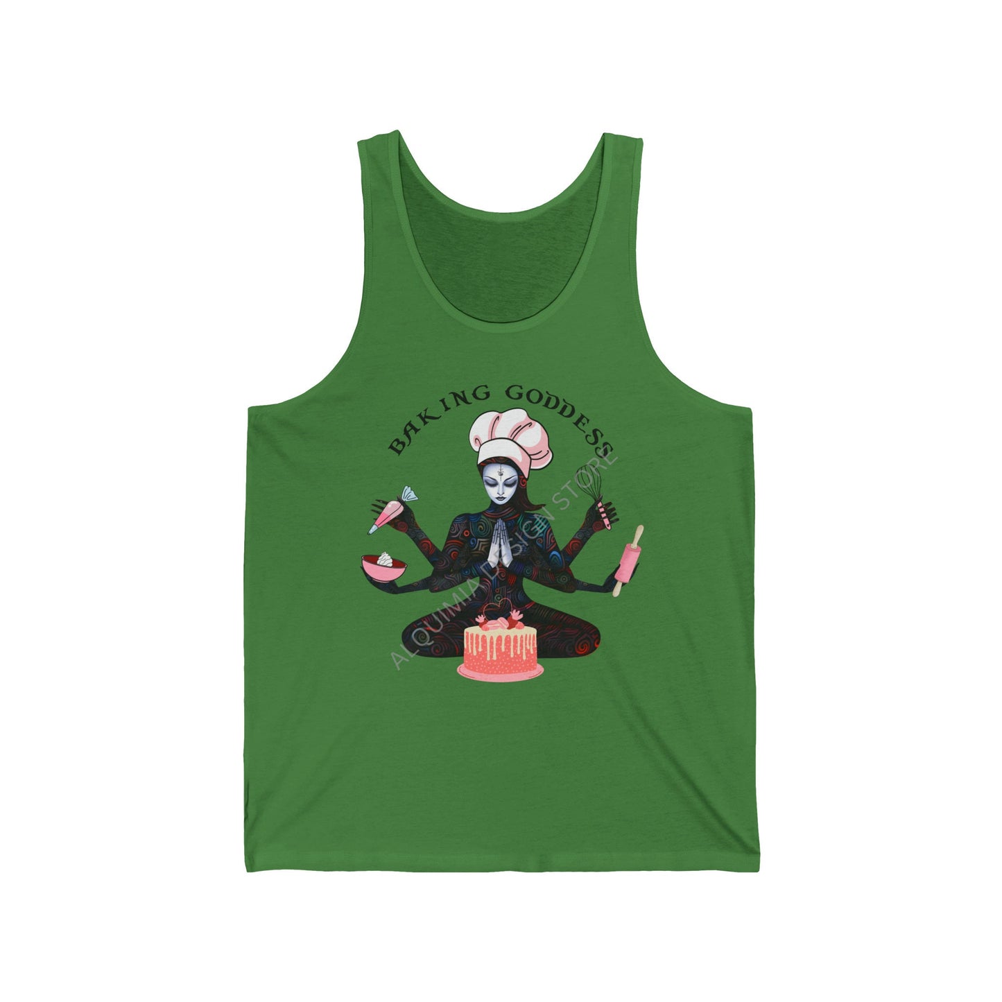 Baking Tank Top, Baking Goddess Tank Top, Baker Gift Pastry Chef Baking Shirt