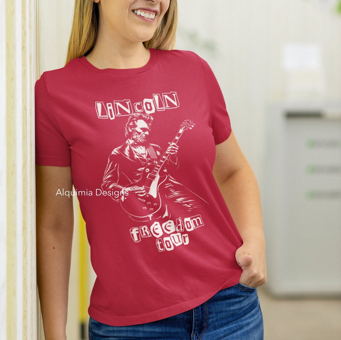 Abraham Lincoln Freedom Tour Shirt - Patriotic US History Teacher Tee