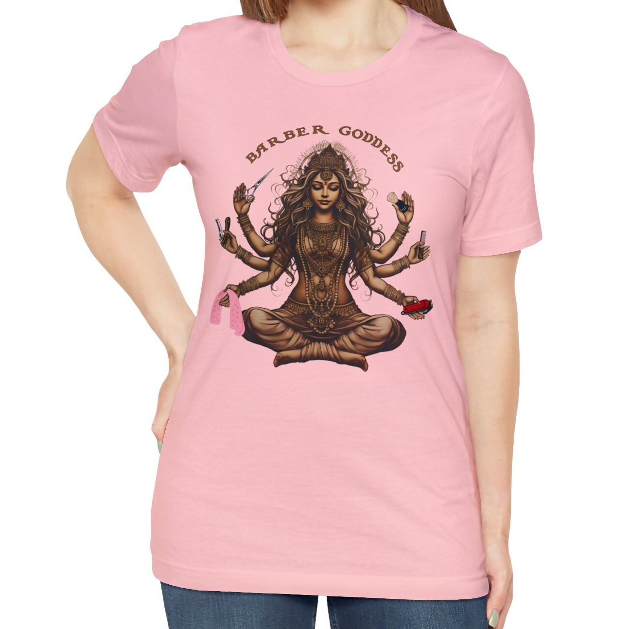 Barber Goddess Barber Shirt, Barber Gifts For Her, Barber Gift For Woman