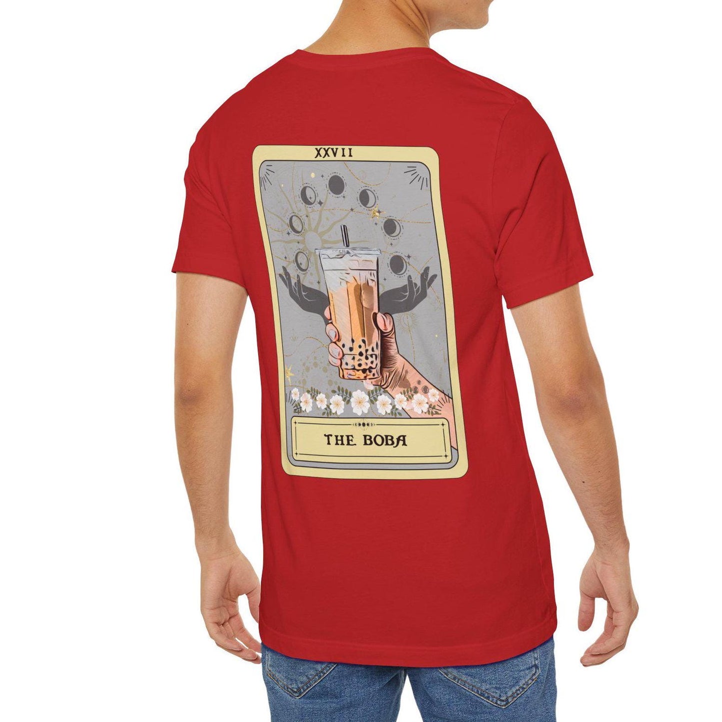 Boba Tarot Card Shirt - Bubble Tea Gift for Boba Lovers