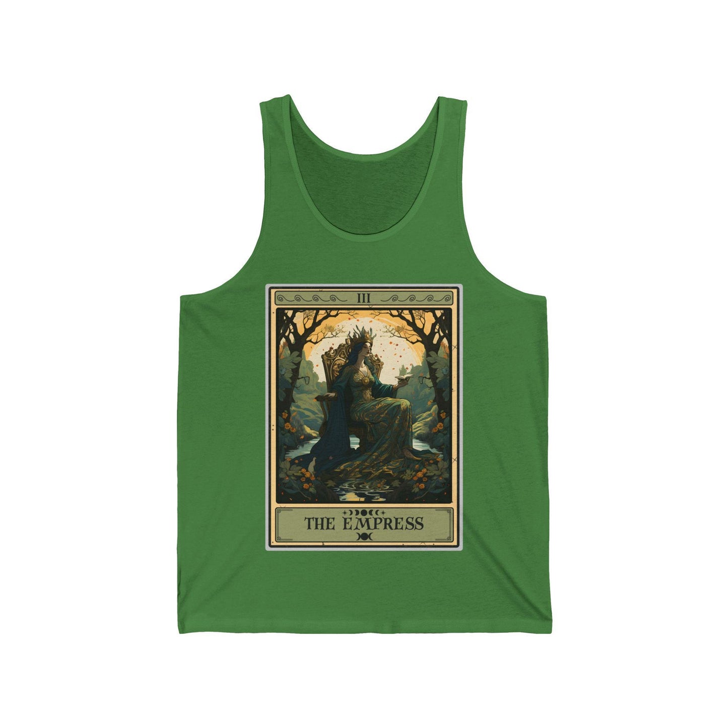 The Empress Tarot Card Tank Top, Tarot Card Shirt