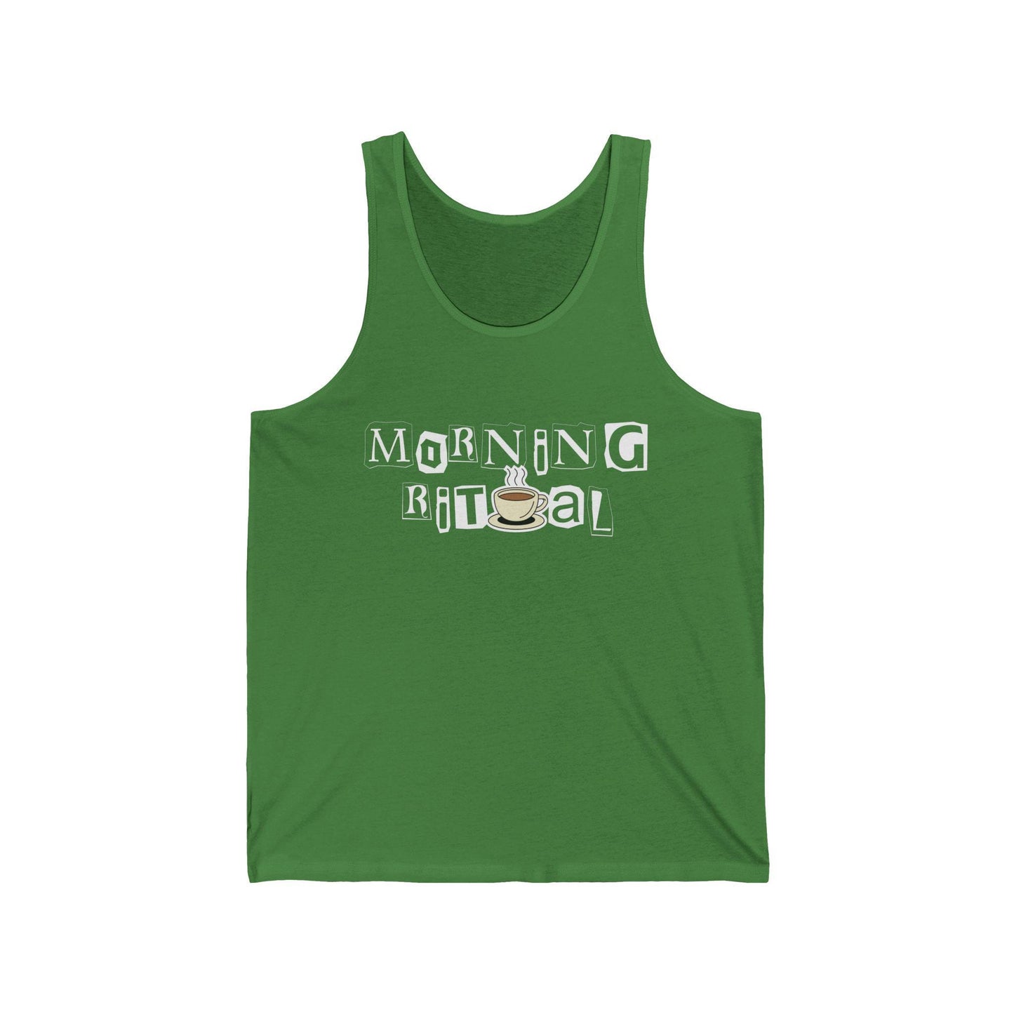 Morning Ritual Coffee Tank Top, Coffee Lover Shirt