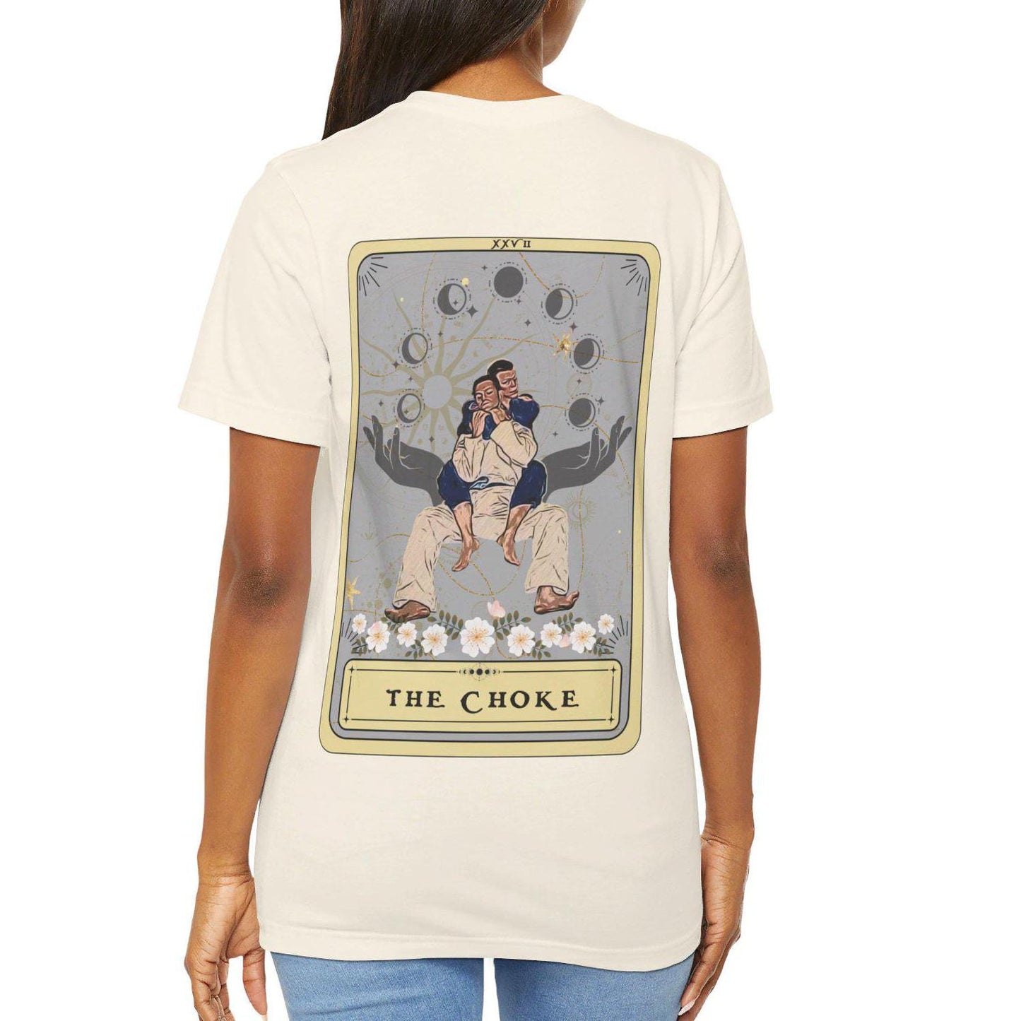 Brazilian Jiu Jitsu Shirt - Naked Choke Tarot Card MMA BJJ Gift