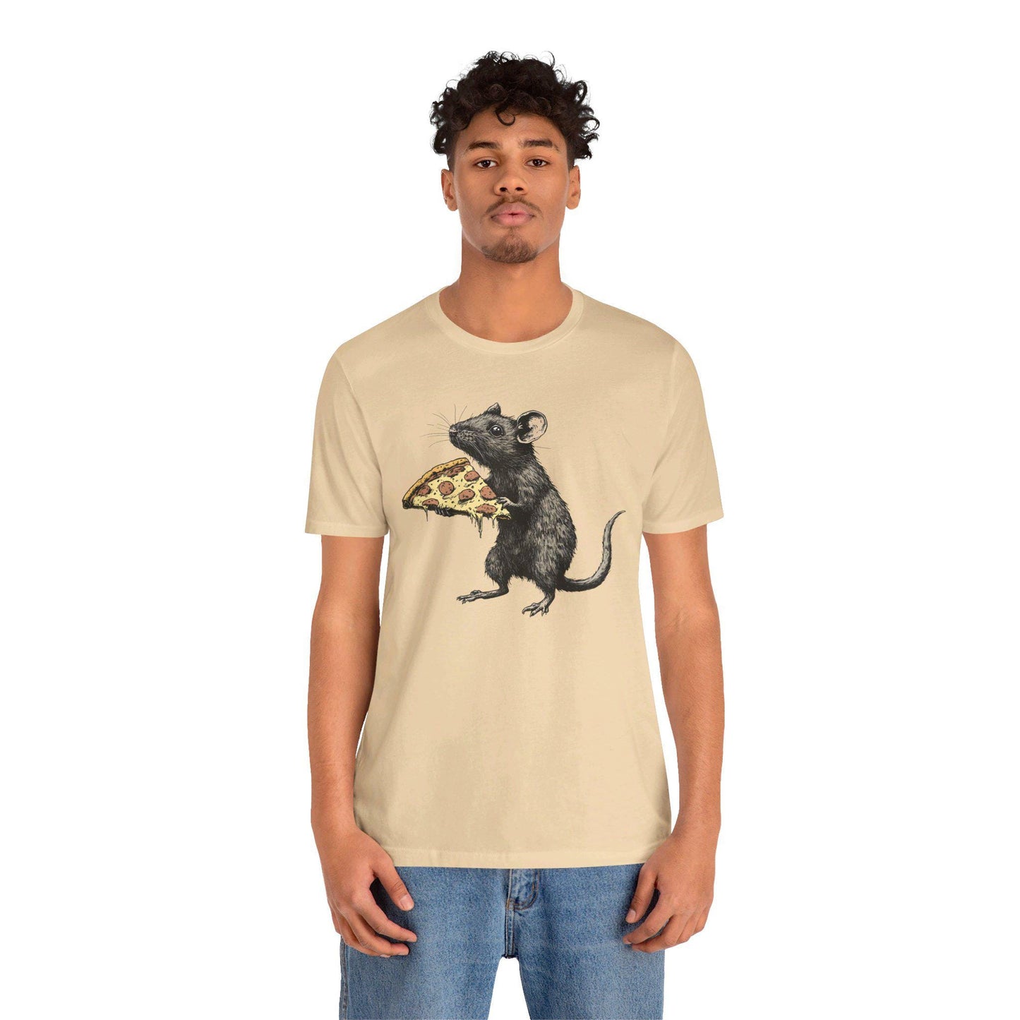Rat Pizza Shirt, Pizza Lover Rat T-shirt