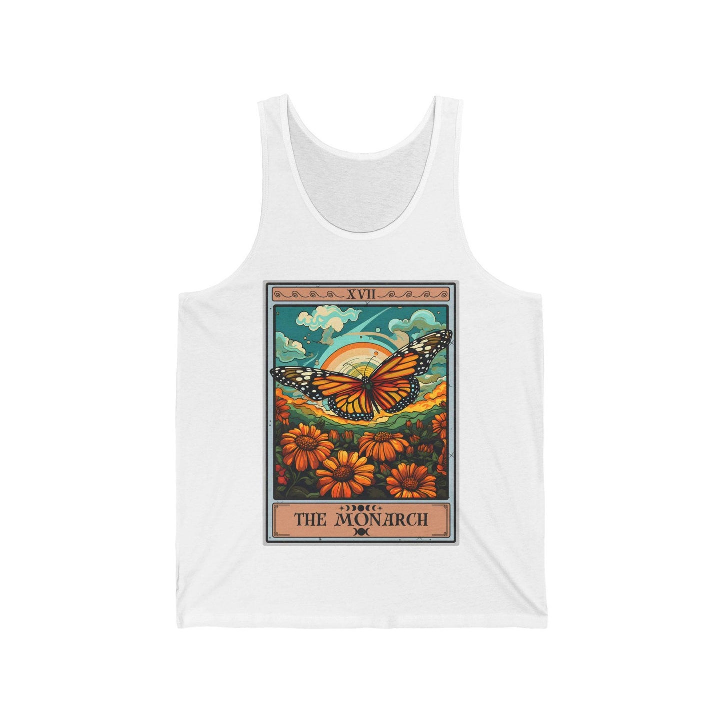 The Monarch Tarot Card Tank Top Monarch Butterfly Shirt
