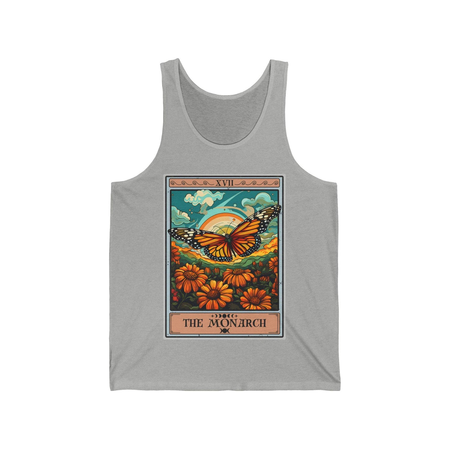 The Monarch Tarot Card Tank Top Monarch Butterfly Shirt