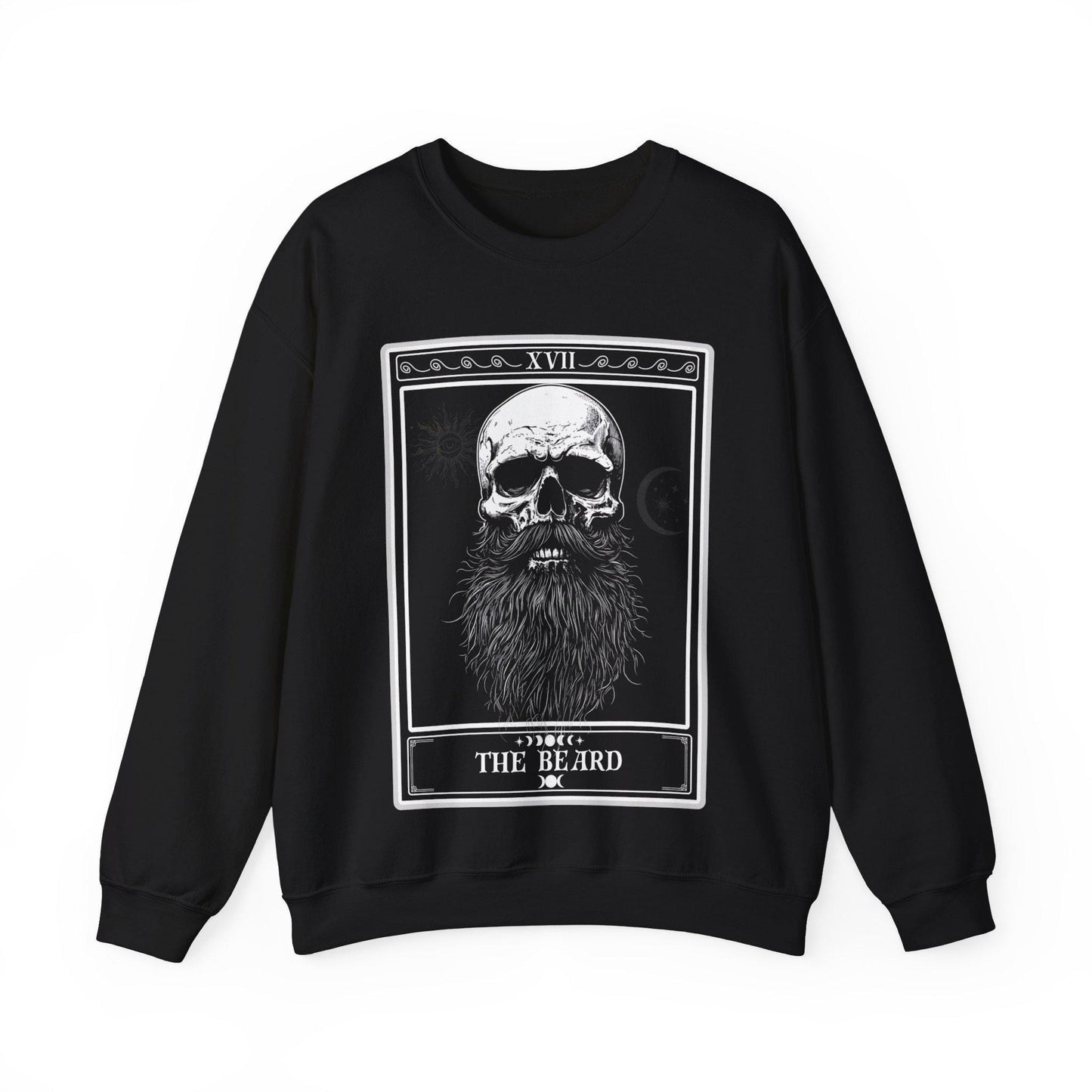 The Beard Tarot Card Sweatshirt, Beard Sweatshirt, Bearded Man Gift
